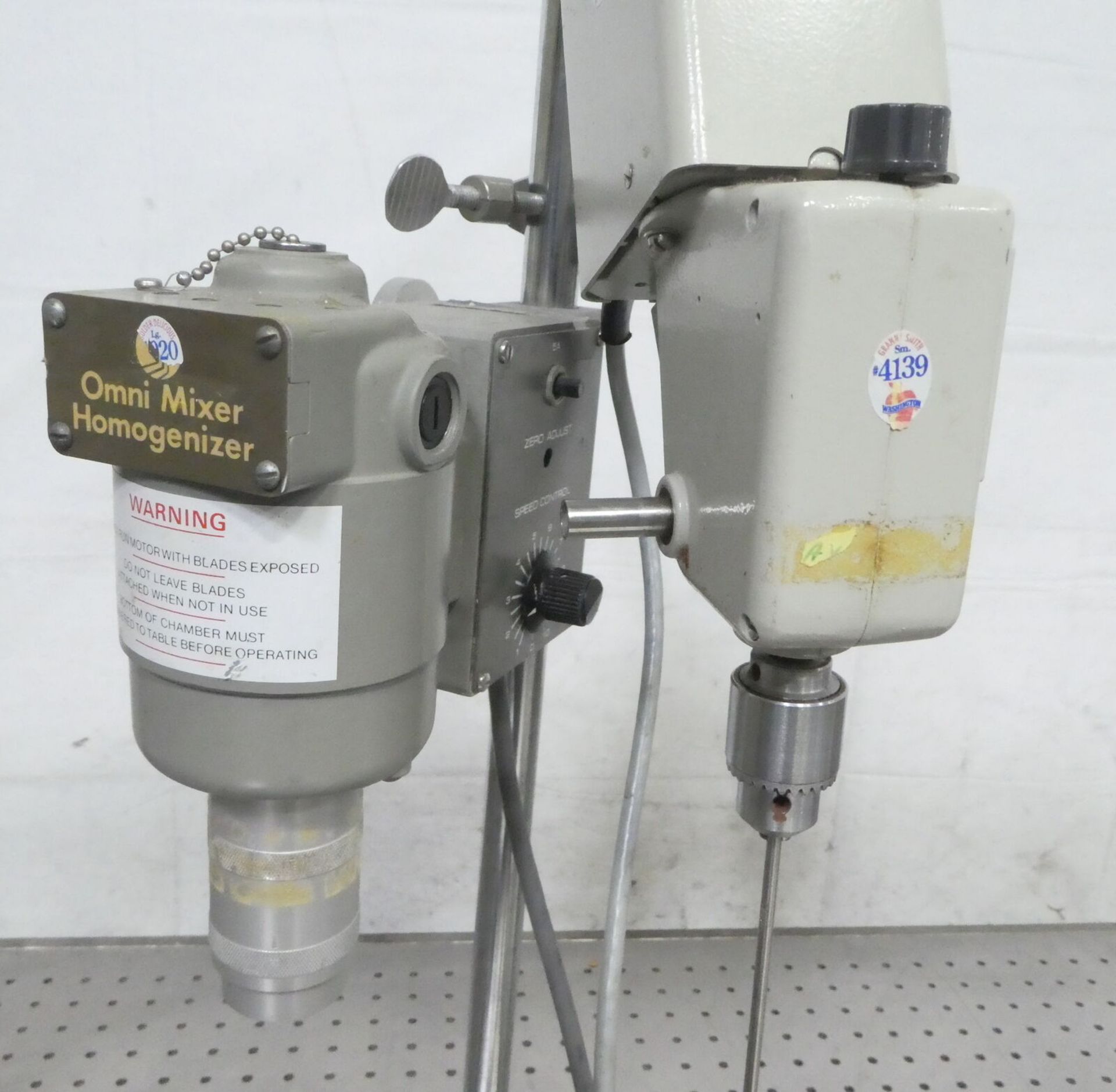 OCI Omni 17105 Mixer Homogenizer & Caframo RZR1 Stirrer Set - Image 2 of 9