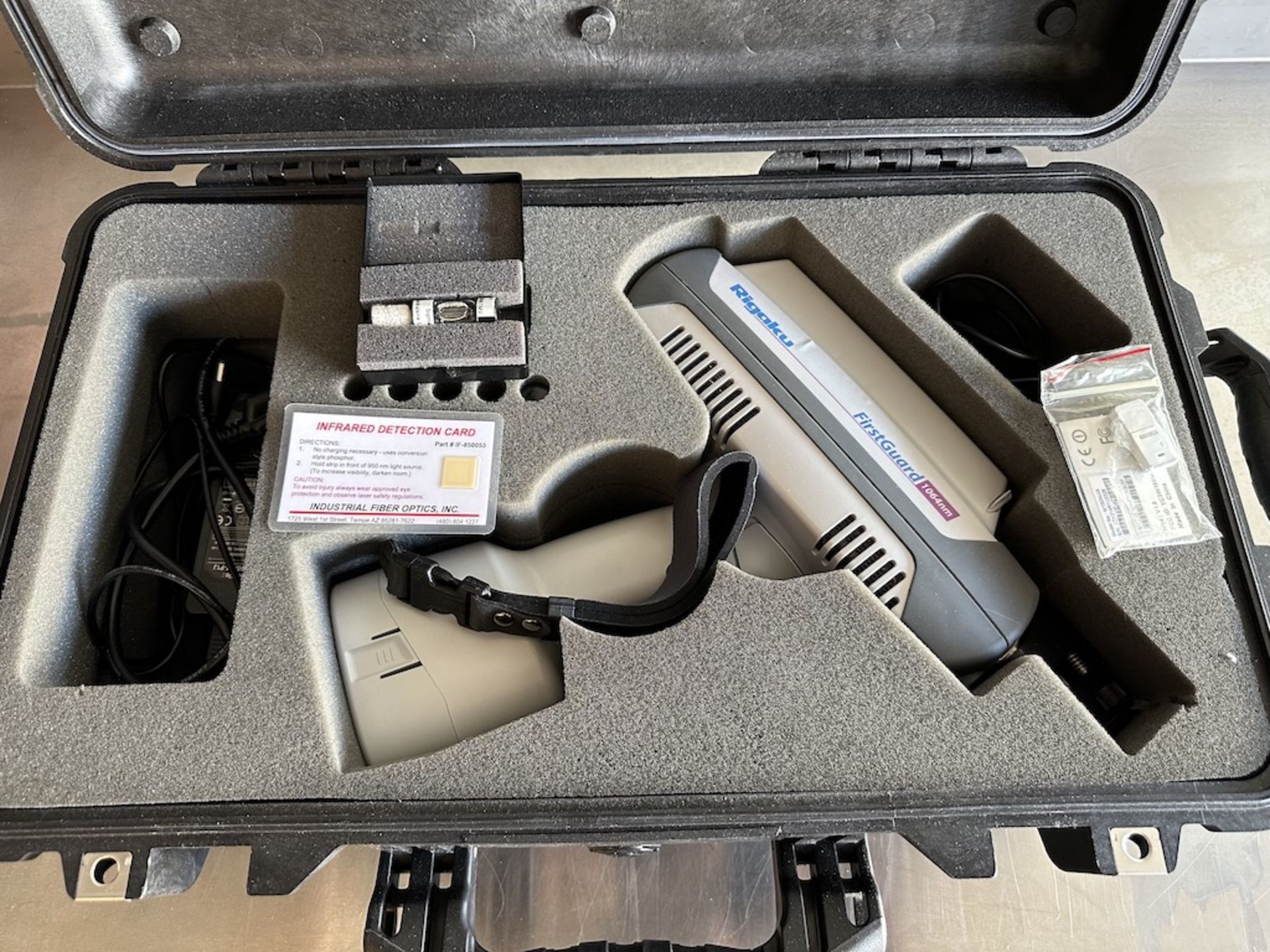 Rigaku First Guard 1064nm Handheld Raman Spectrometer s/n S12DT008.