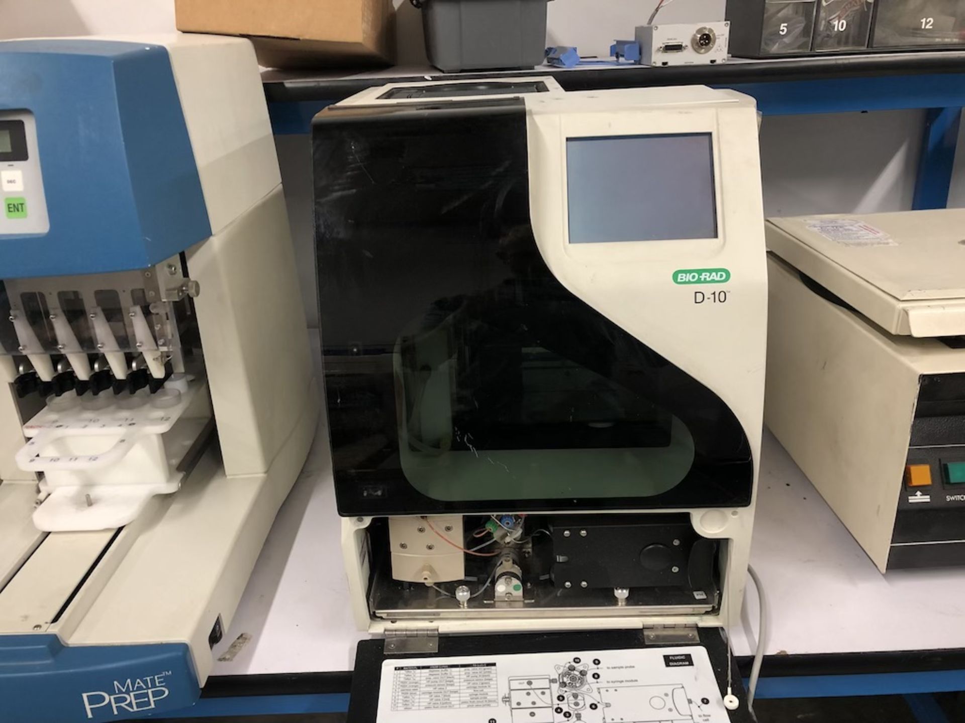 BIO RAD D-10 HEMOGLOBIN TESTING SYSTEM - Image 5 of 9