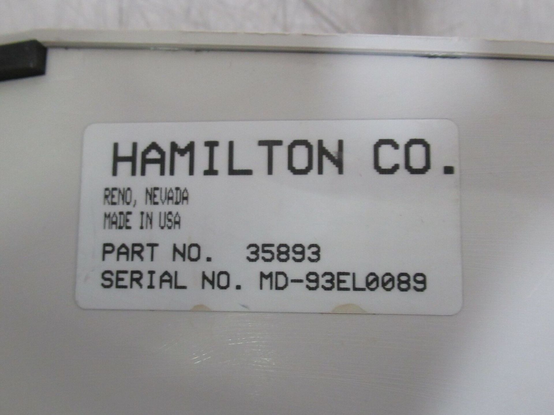 Hamilton Microlab 500 Series 35891 Dilution Dispenser w/ Controller - Image 6 of 7