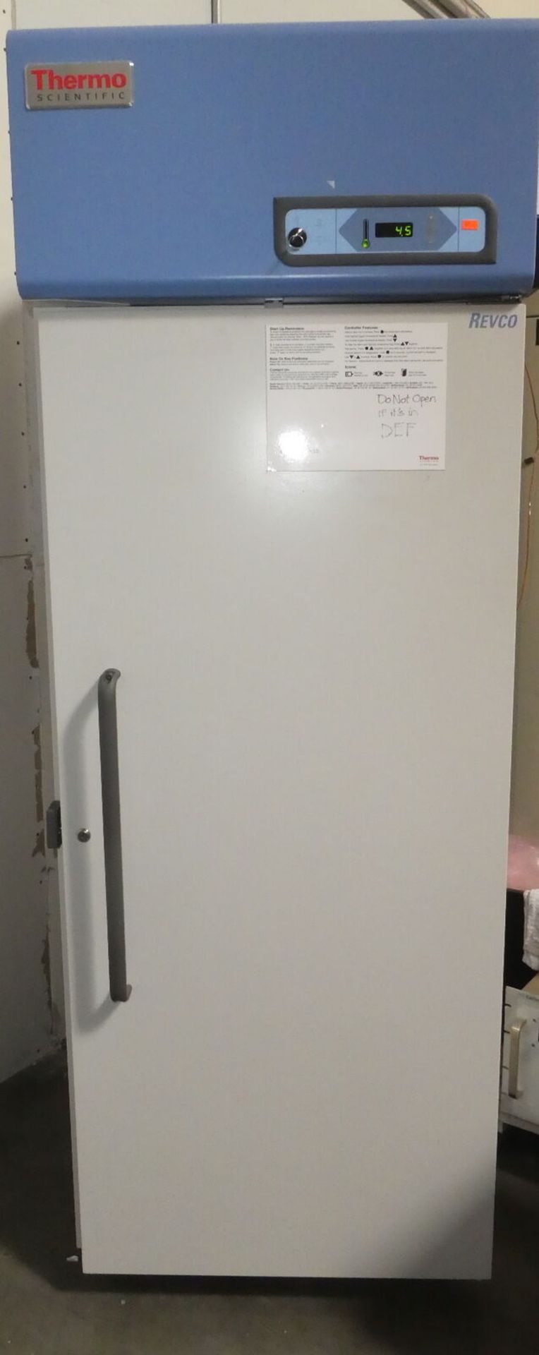 Thermo Revco REL2304A Lab Refrigerator. Thermometer not included. - Image 2 of 9