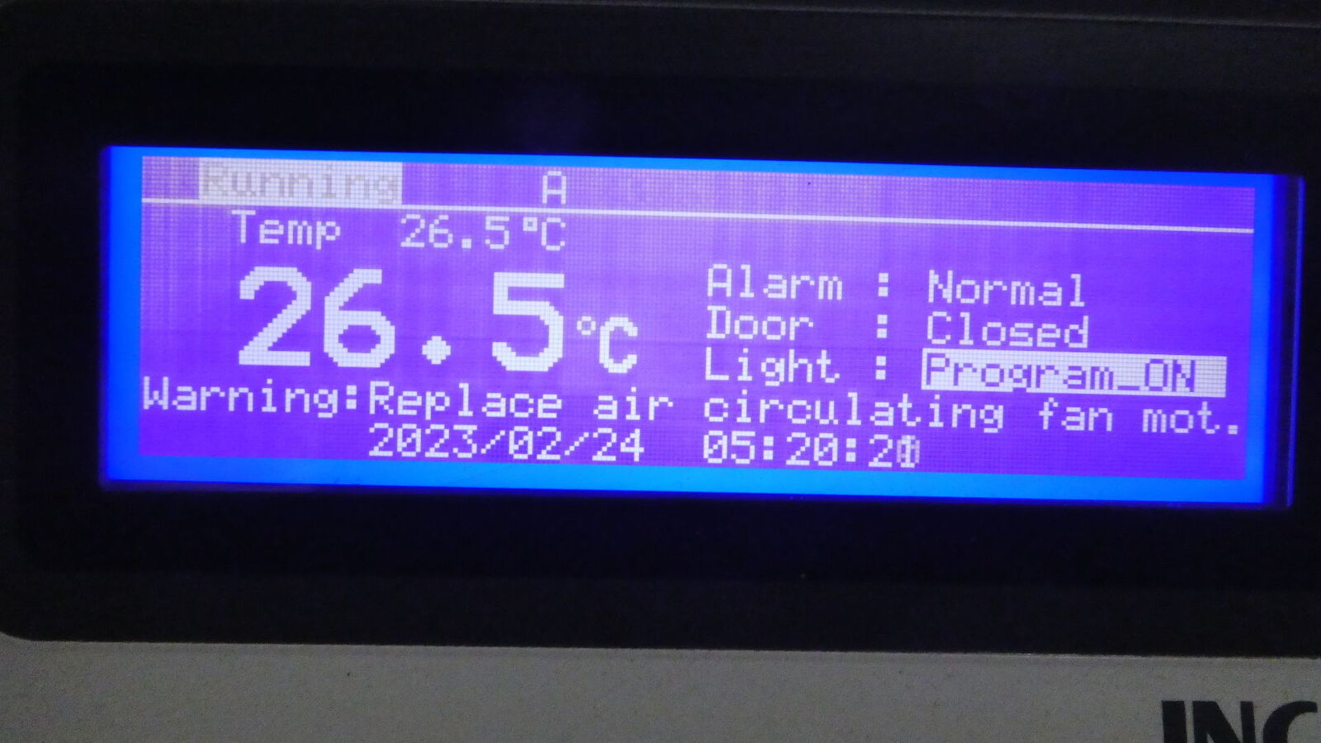 Sanyo MIR-554 Cooled Incubator 220V - Image 4 of 11