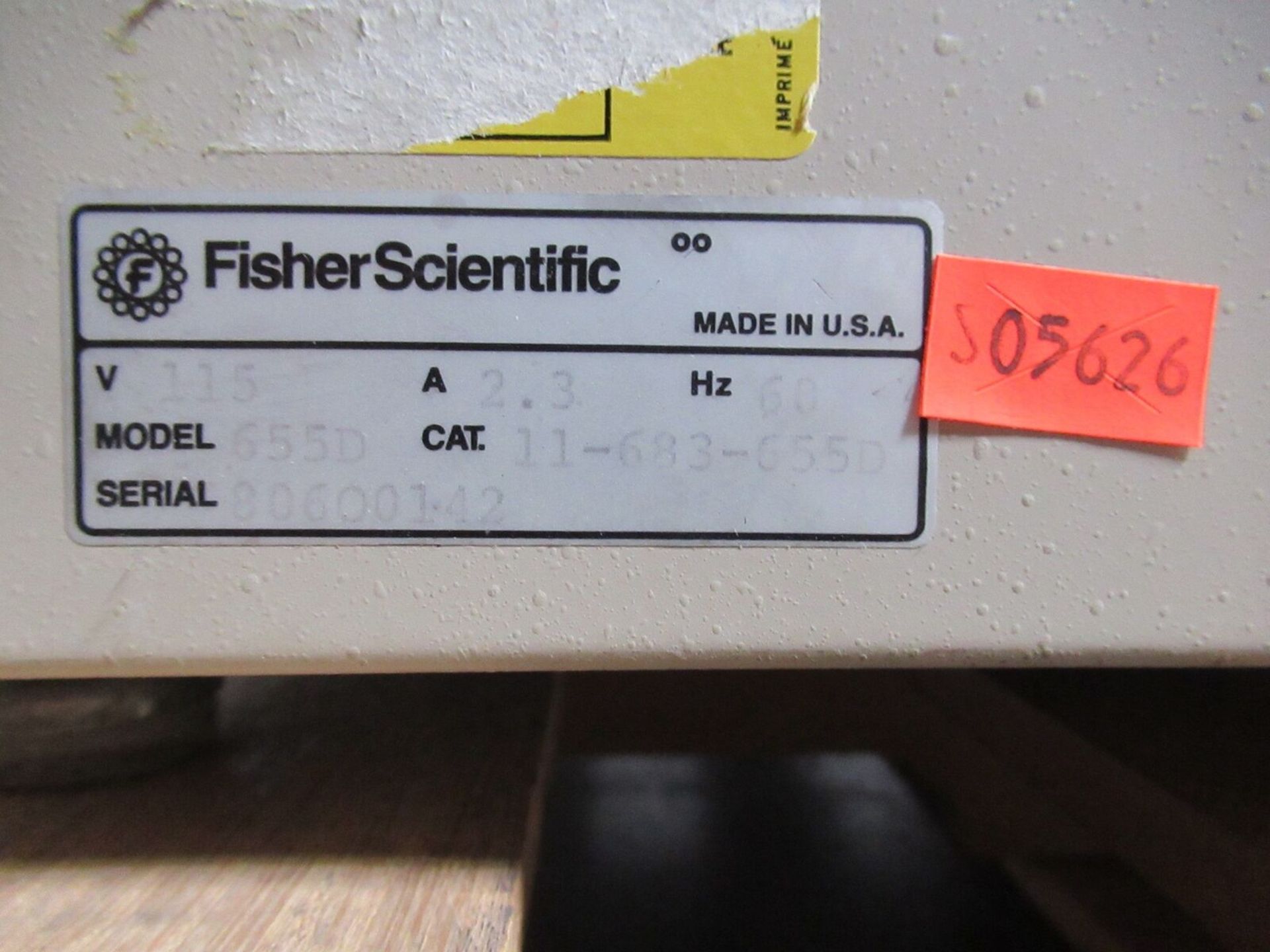 Fisher Scientific Isotemp 655D Incubator 11-683-655D - Image 9 of 10