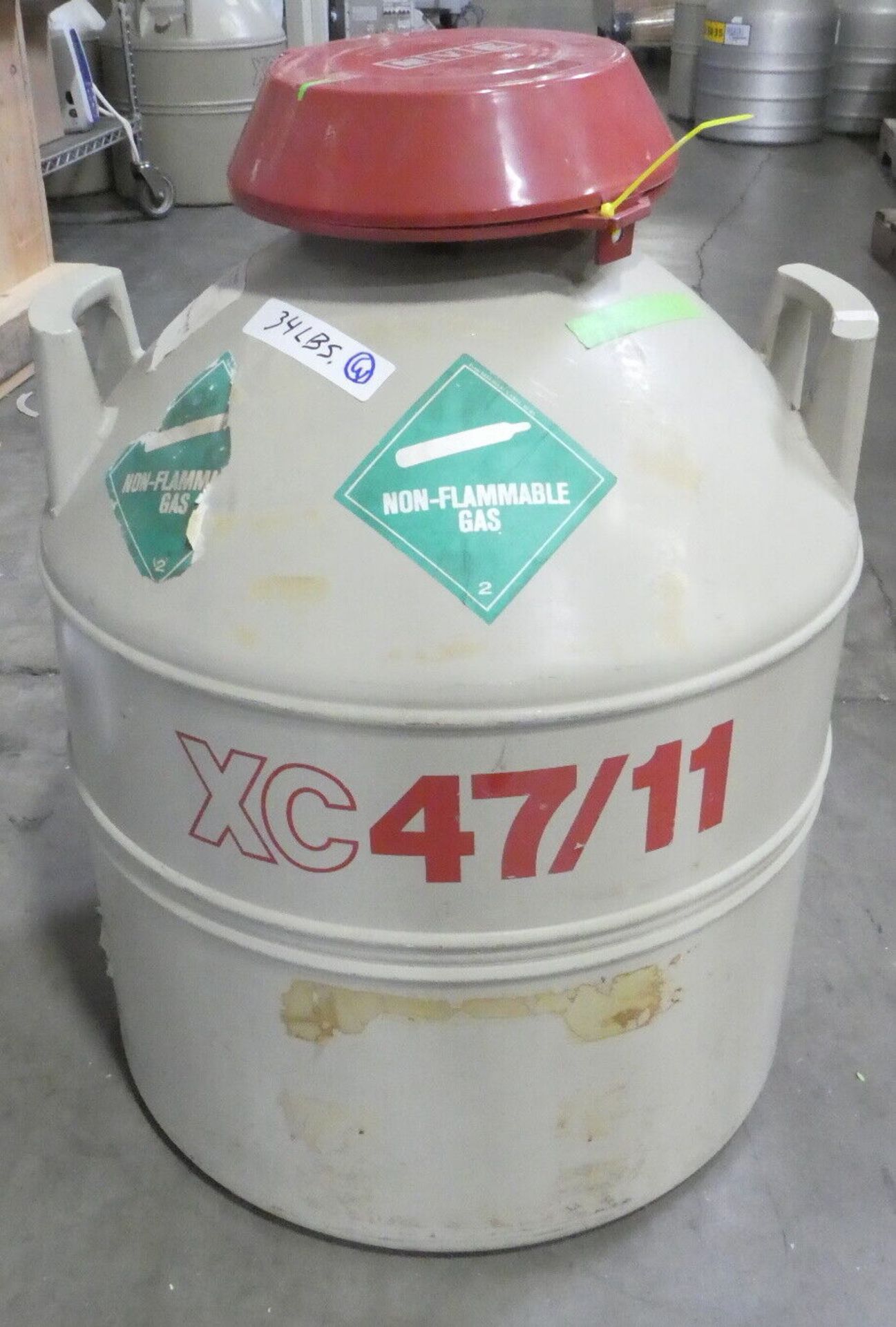 MVE XC-47/11 Cryogenic Nitrogen Tank