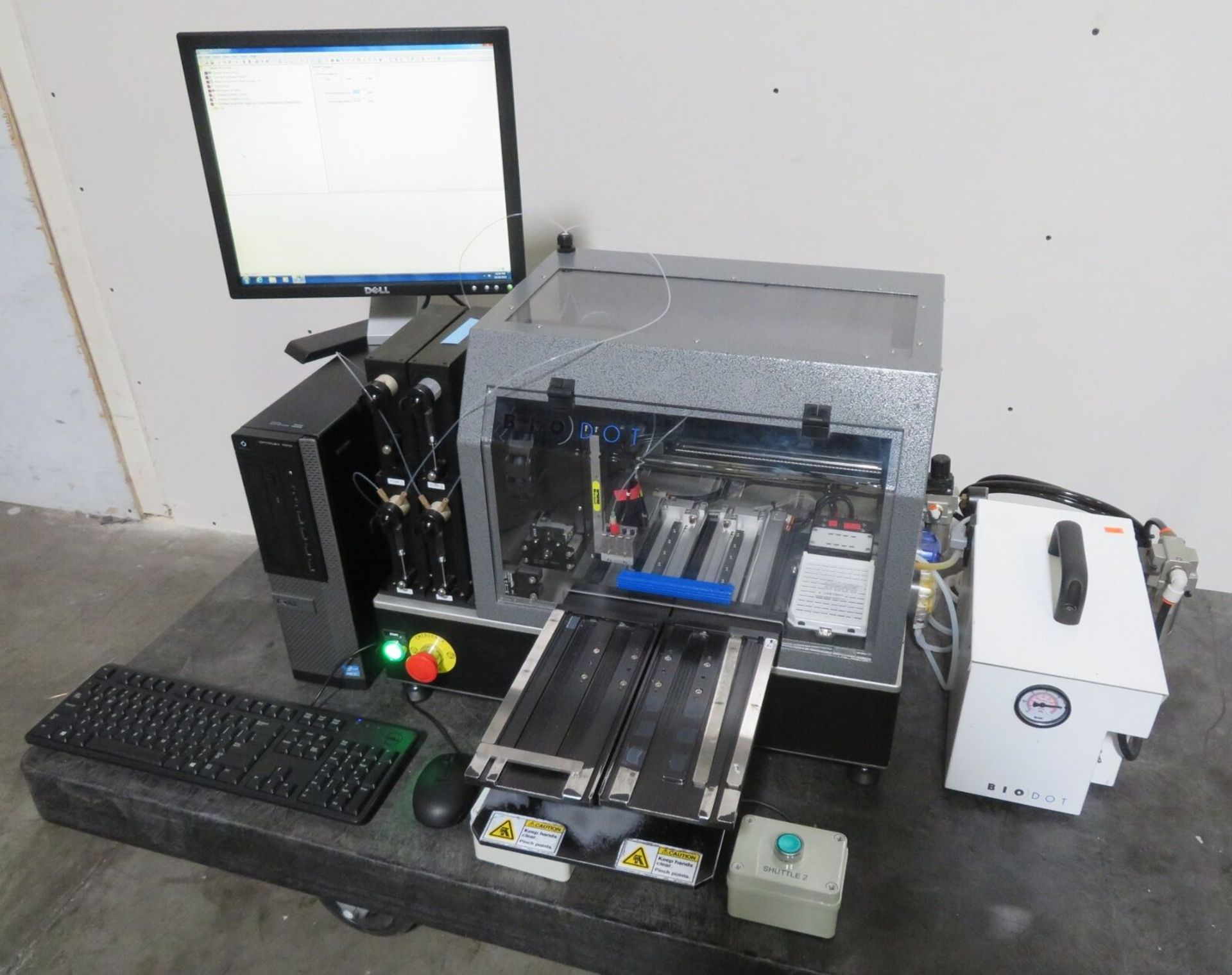 BioDot CSTM Liquid Handler Asperate / Dispenser Dispensing Station, Pump
