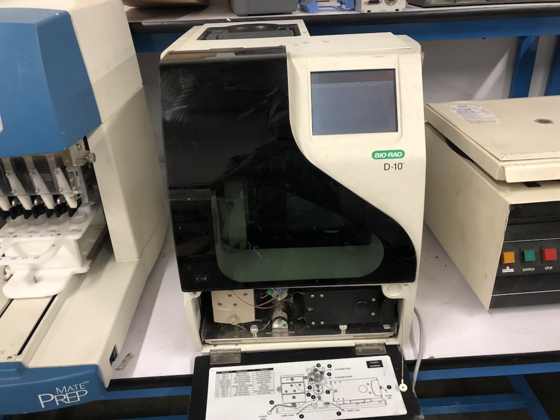 BIO RAD D-10 HEMOGLOBIN TESTING SYSTEM