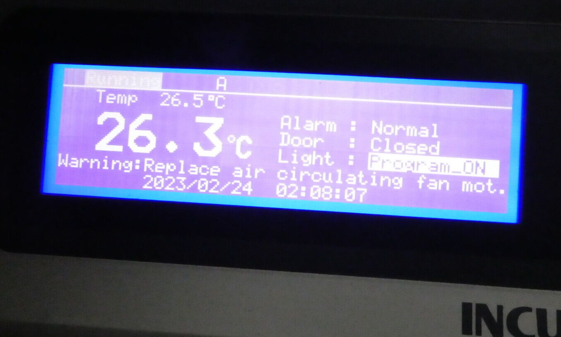 Sanyo MIR-554 Cooled Incubator 220V - Image 3 of 11