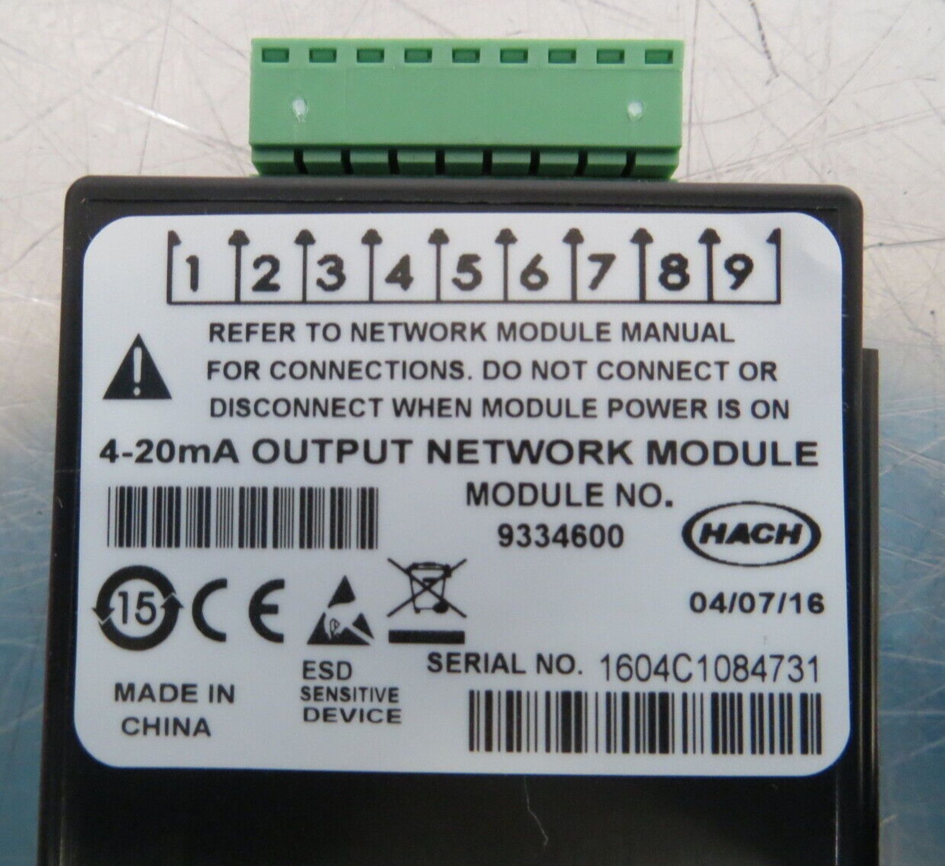 Hach 9334600 4-20mA Output Expansion Module - Gilroy - Image 5 of 6