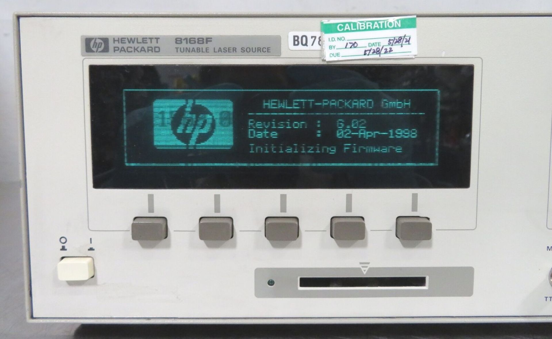HP 8168F Tunable Laser Source (Option 503) - Gilroy - Image 4 of 15