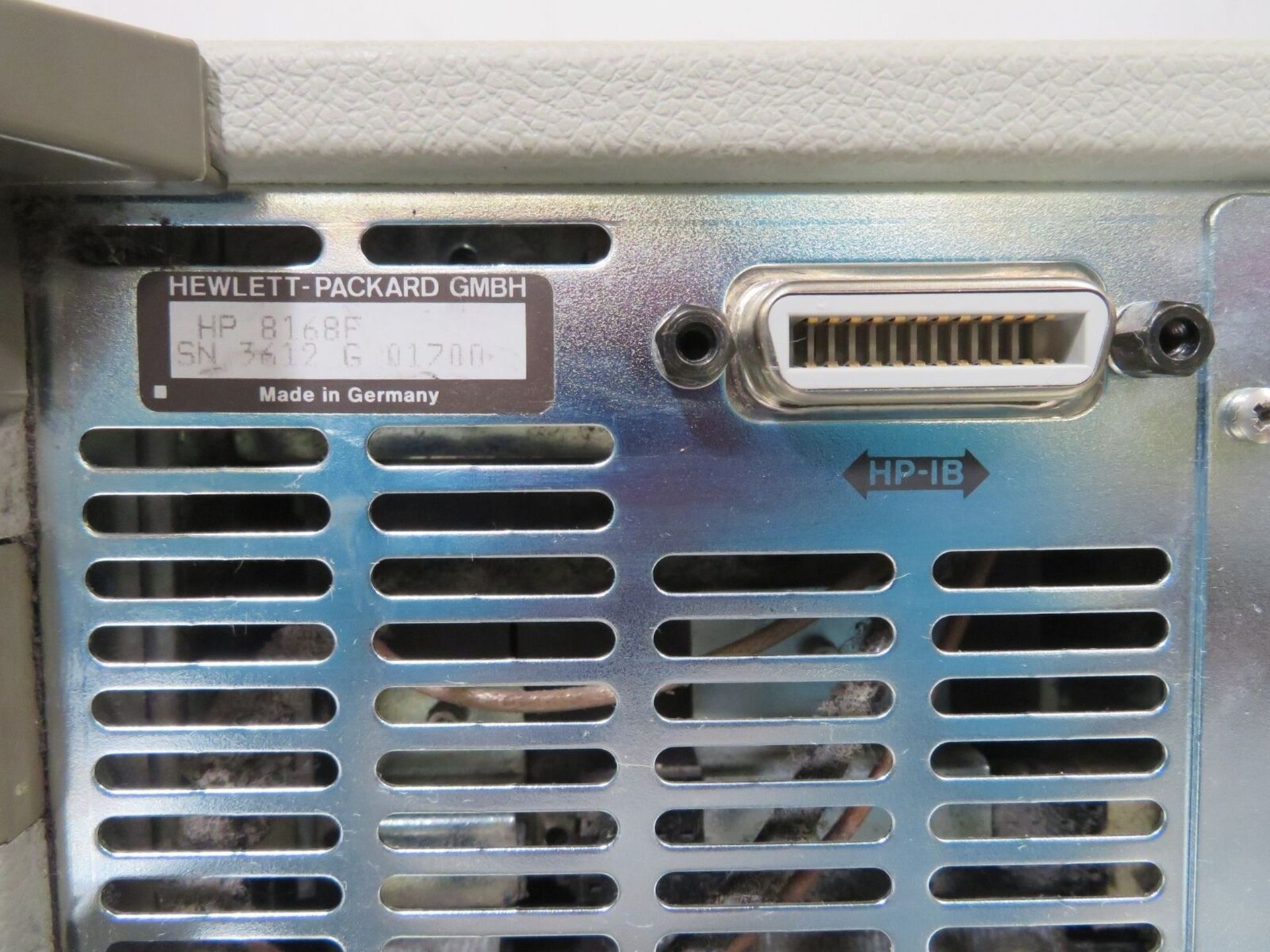 HP 8168F Tunable Laser Source (Option 503) - Gilroy - Image 12 of 15