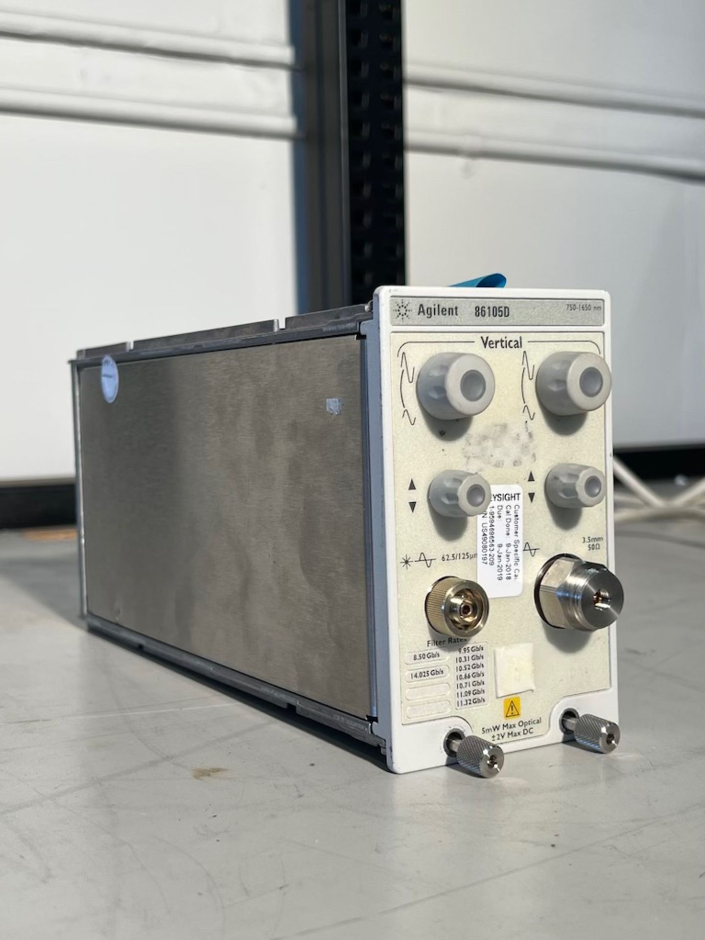 Agilent 86105D Electrical Module, 34 GHz Optical, 50 GHz, 750-1650 nm, MMF And SMF. Located at - Image 2 of 4