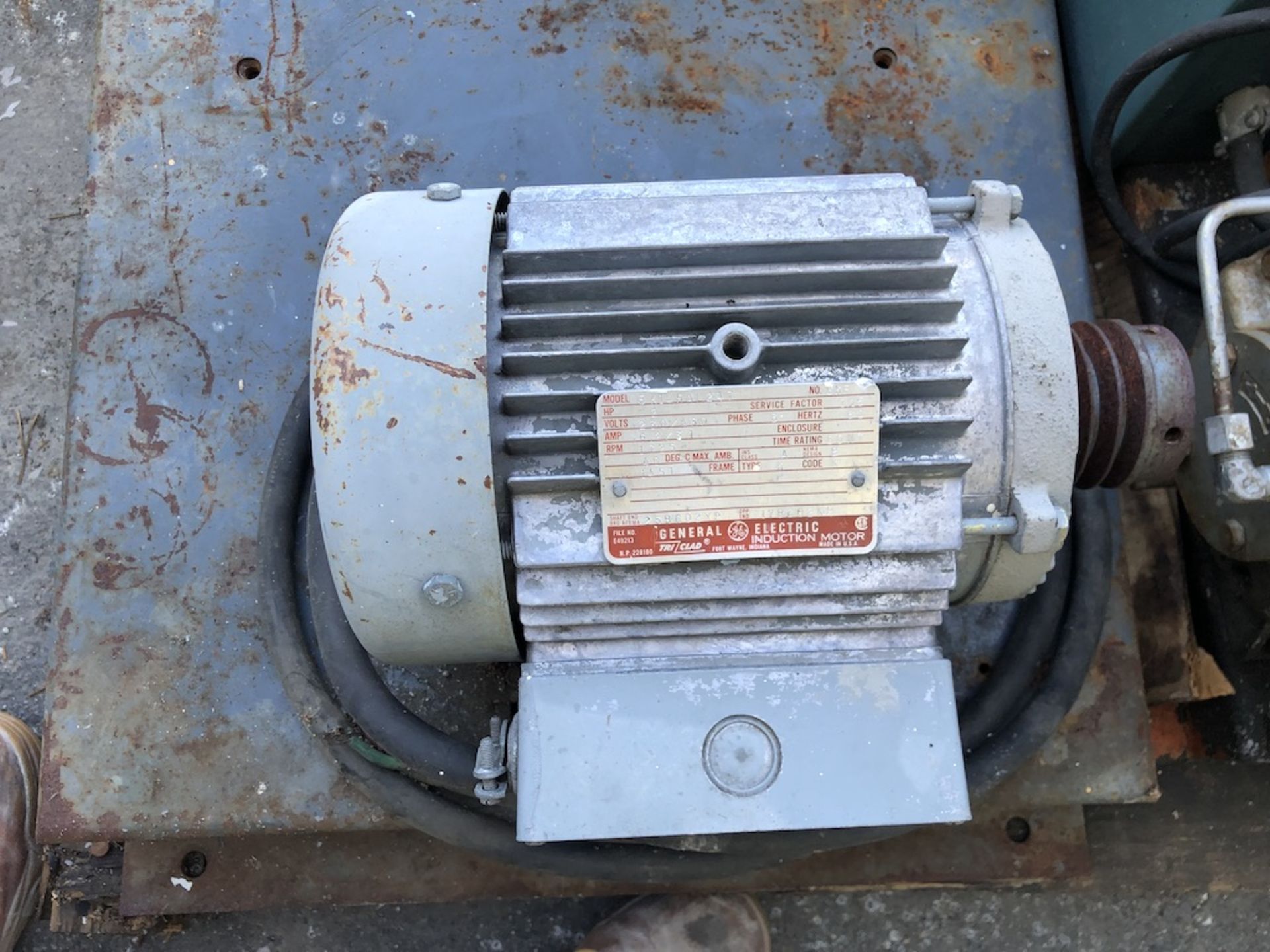 GENERAL ELECTRIC GENERAL PURPOSE MOTOR MODEL: 5K145AL247 - Image 2 of 3