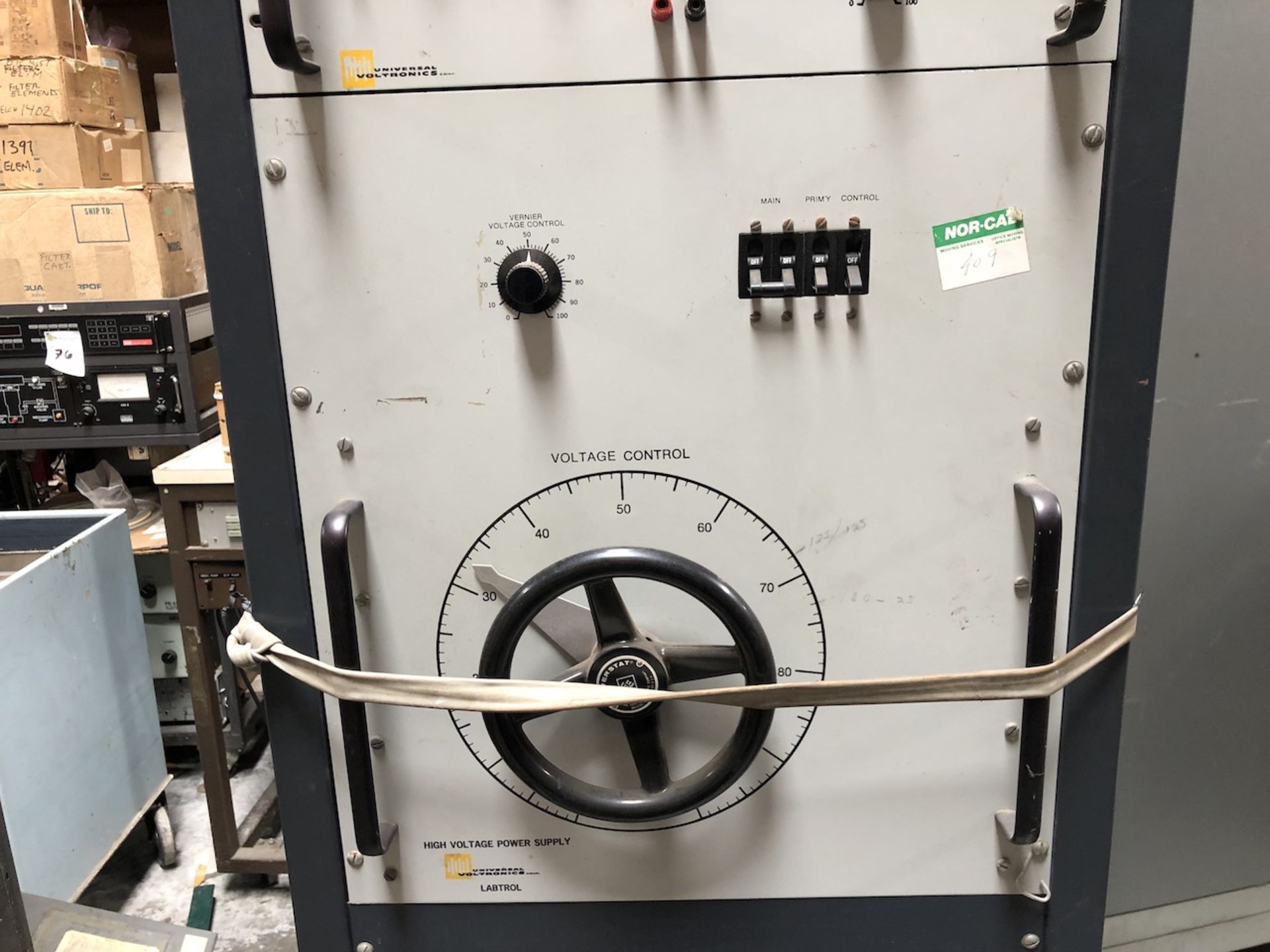 1 PIECE UNIT: UNIVERSAL VOLTRONICS HIGH VOLTAGE POWER SUPPLY LABTROL W/ UNIVERSAL VOLTRONICS - Image 3 of 7