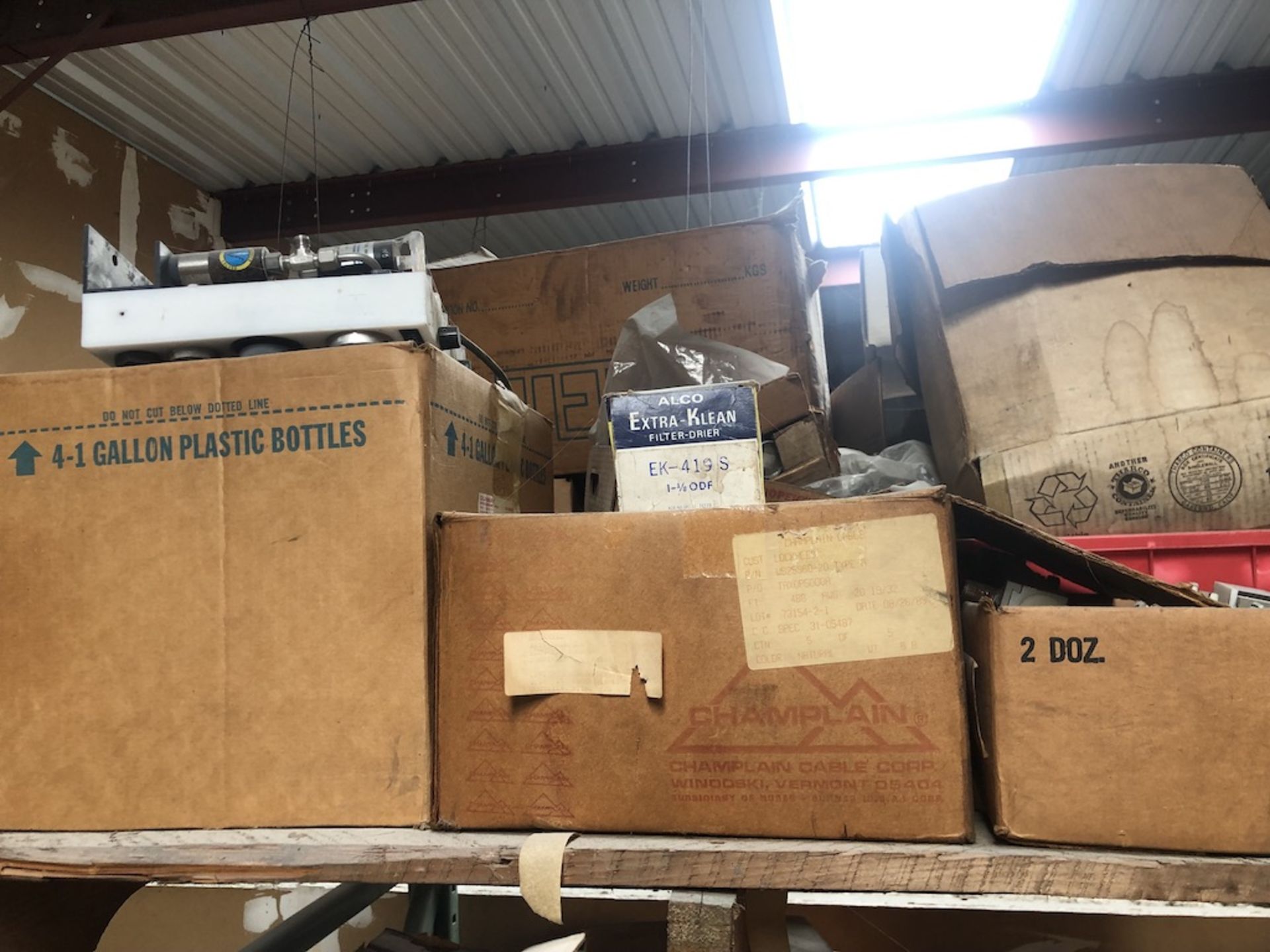 CONTENTS ON PALLET: MISCELLANEOUS ITEMS