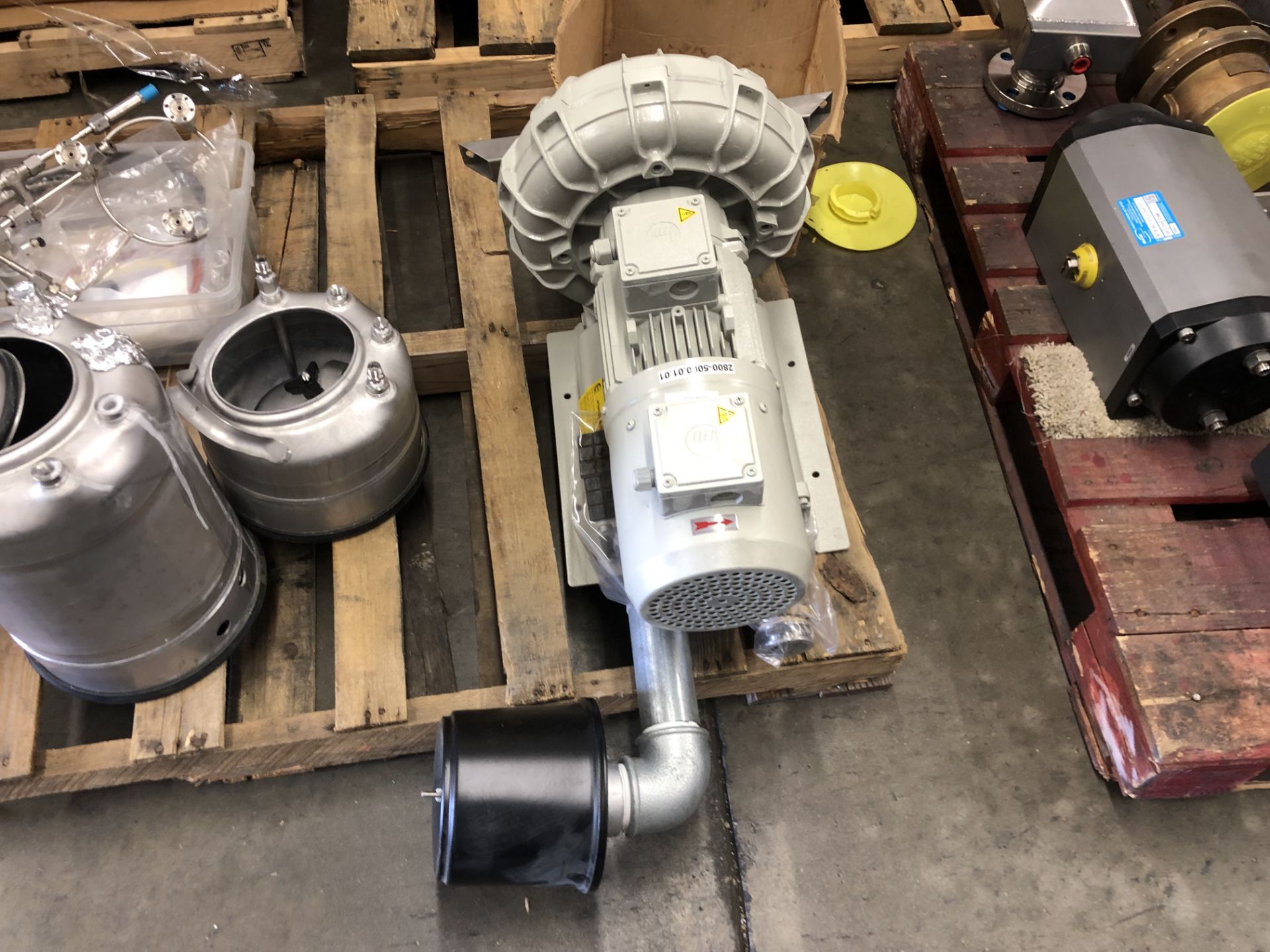 MAPRO INTERNATIONAL REGENRATIVE BLOWER TYPE: CL12/21 w/ BRONZONI MOTOR ELECTRIC MOTOR 3 COD. - Image 5 of 5