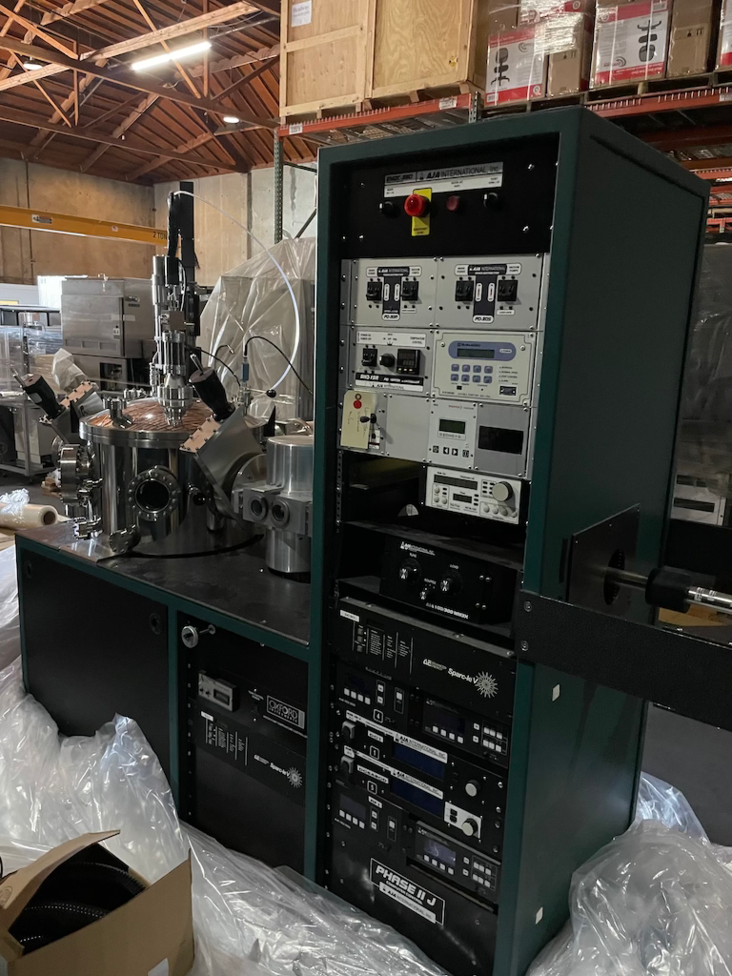 AJA International Model Sputtering | Coating System ATC-UHV 2200 LOCATED AT 999 N 10TH ST, SJ, CA