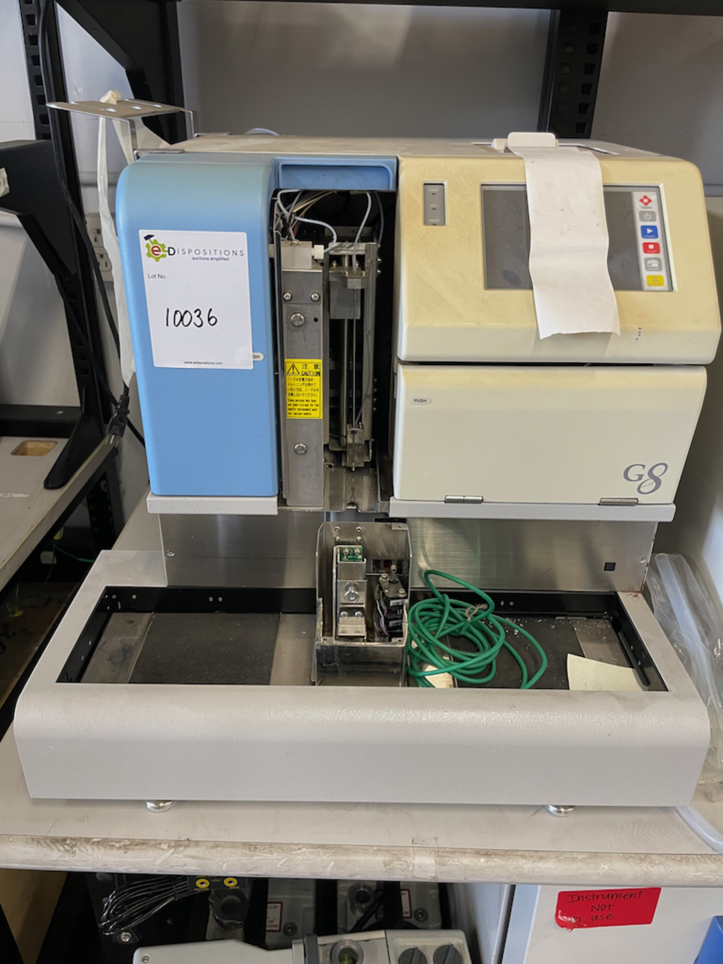 TOSOH G8 HPLC ANALYZER - LOCATED AT 1218 ALDERWOOD AVE. SUNNYVALE, CA 94089 - Image 3 of 3