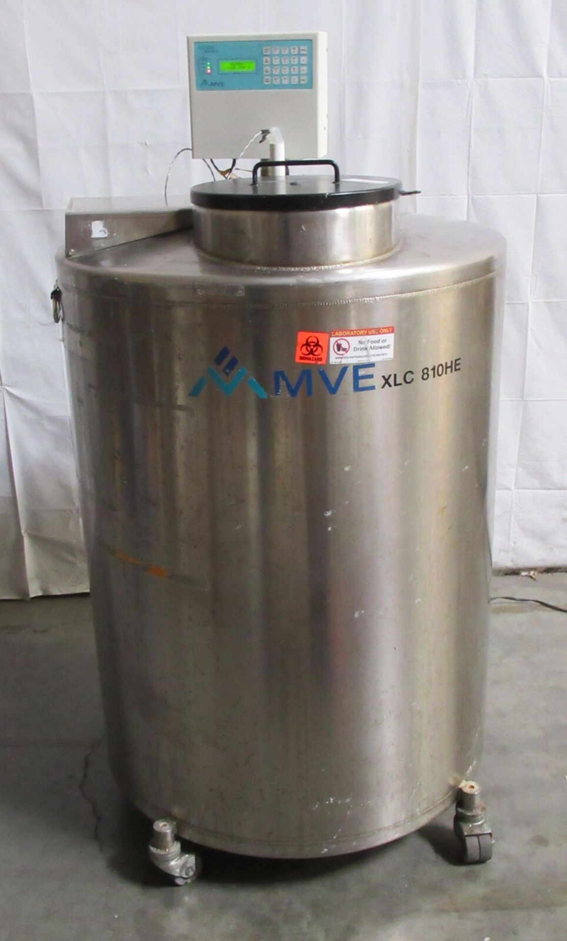 MVE XLC 810HE Cryogenic Tank w/ TEC 2000 System Module - Gilroy