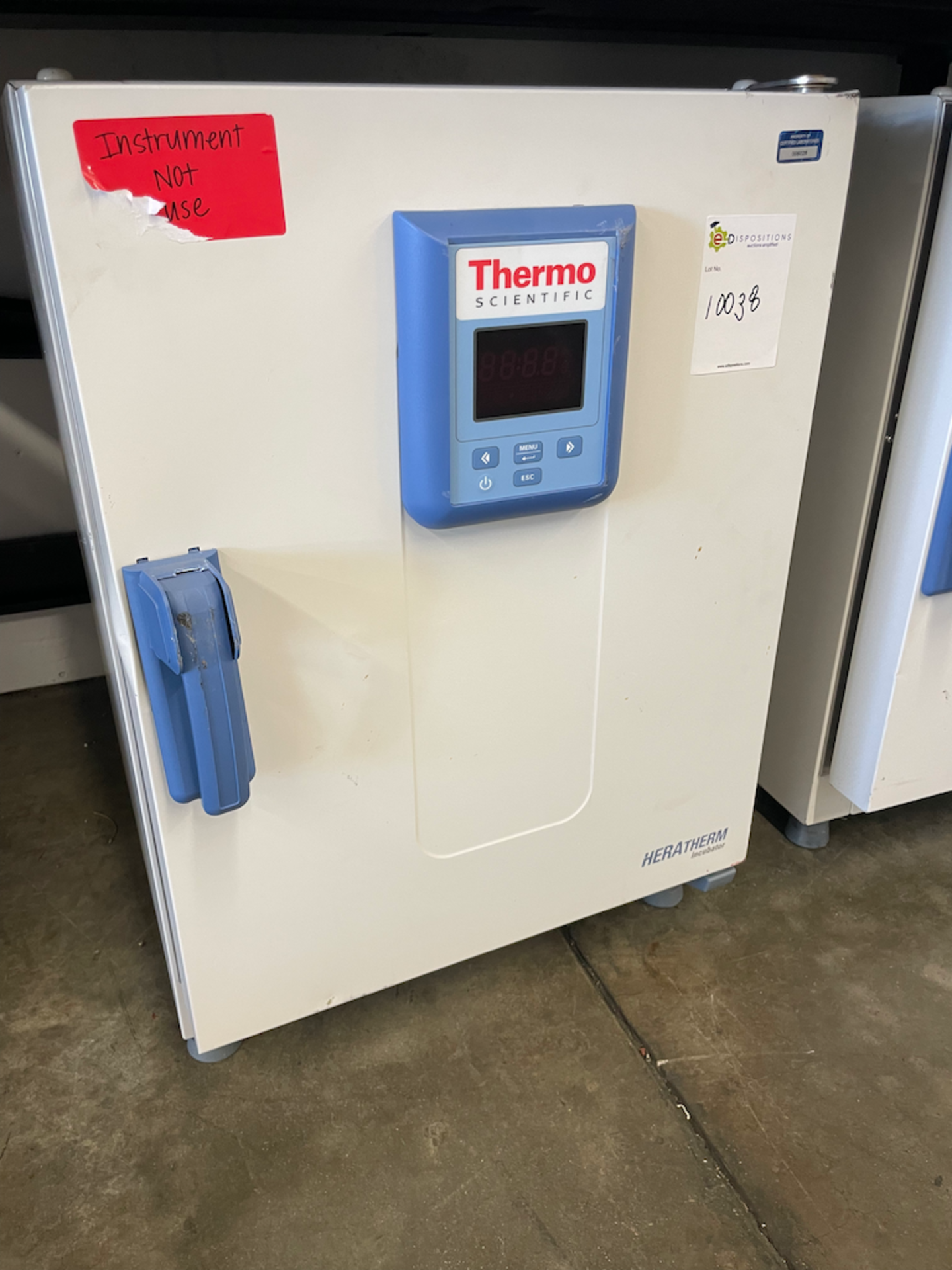 LOT OF QTY-2 THERMO SCIENTIFIC HERATHERM INCUBATOR - LOCATED AT 1218 ALDERWOOD AVE. SUNNYVALE, CA - Image 4 of 6