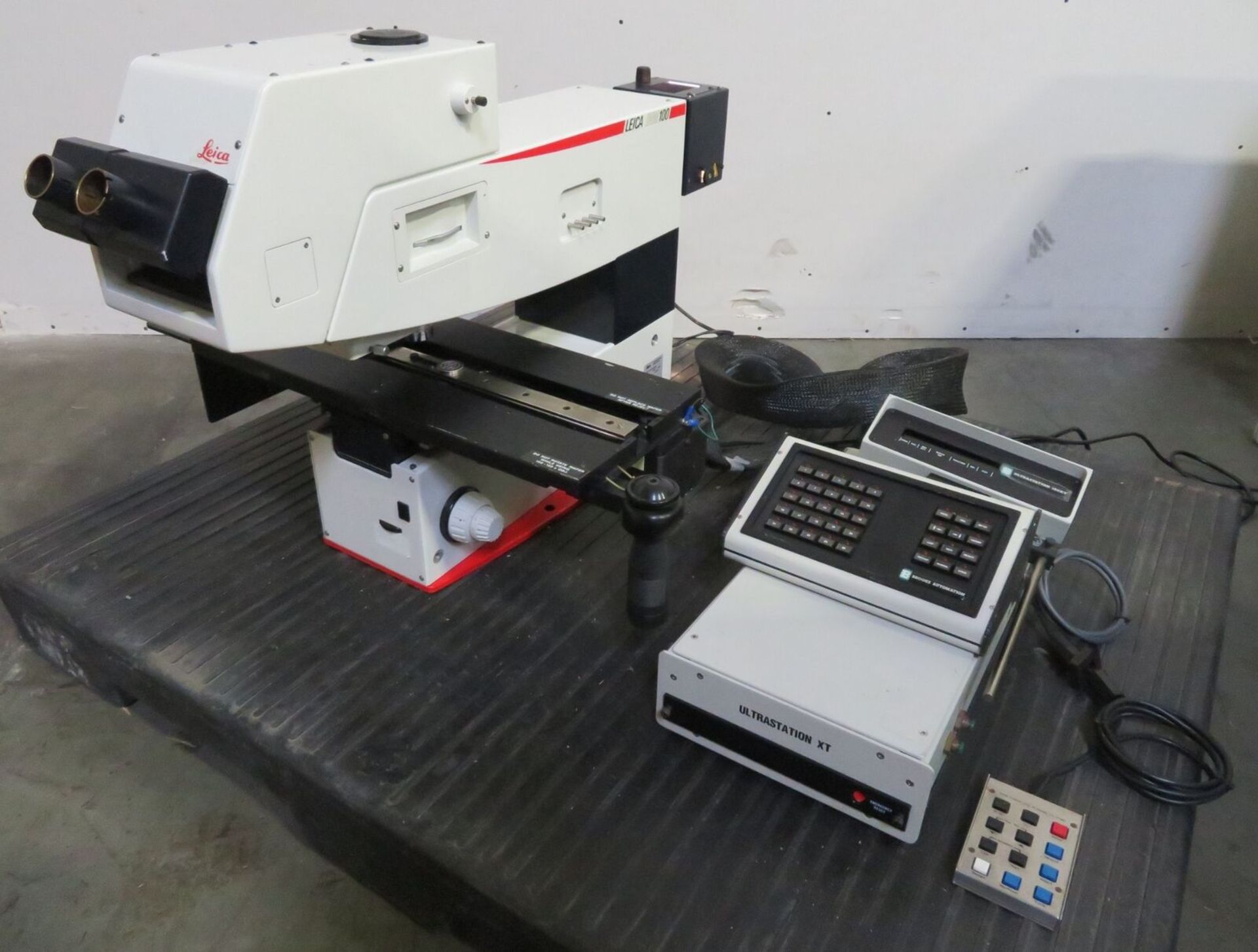 Leica INM100 Inspection Microscope w/Brooks UltraStation XT Wafer Loader - Gilroy