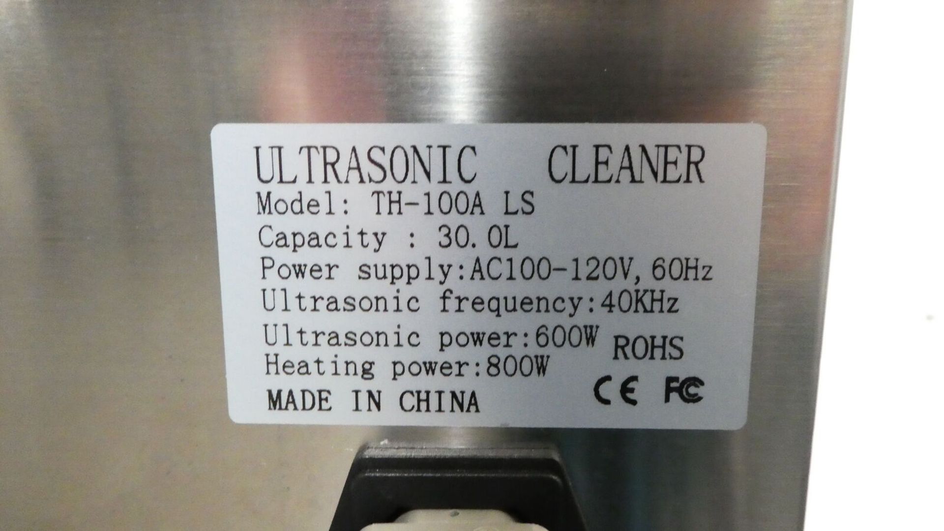 VEVOR Digital Ultrasonic Cleaner TH-100A LS Capacity 30.0L - Gilroy - Image 9 of 9