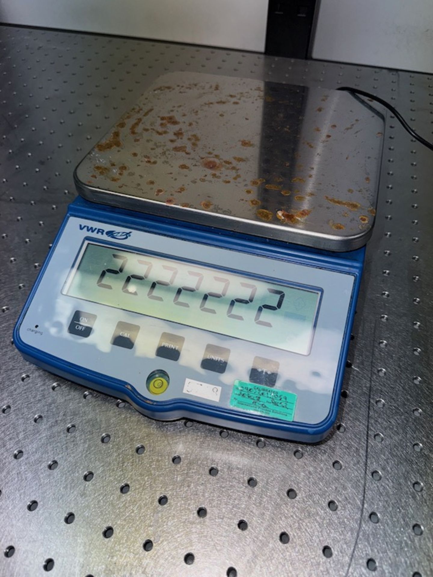 VWR ELECTRONIC SCALE - Image 10 of 12