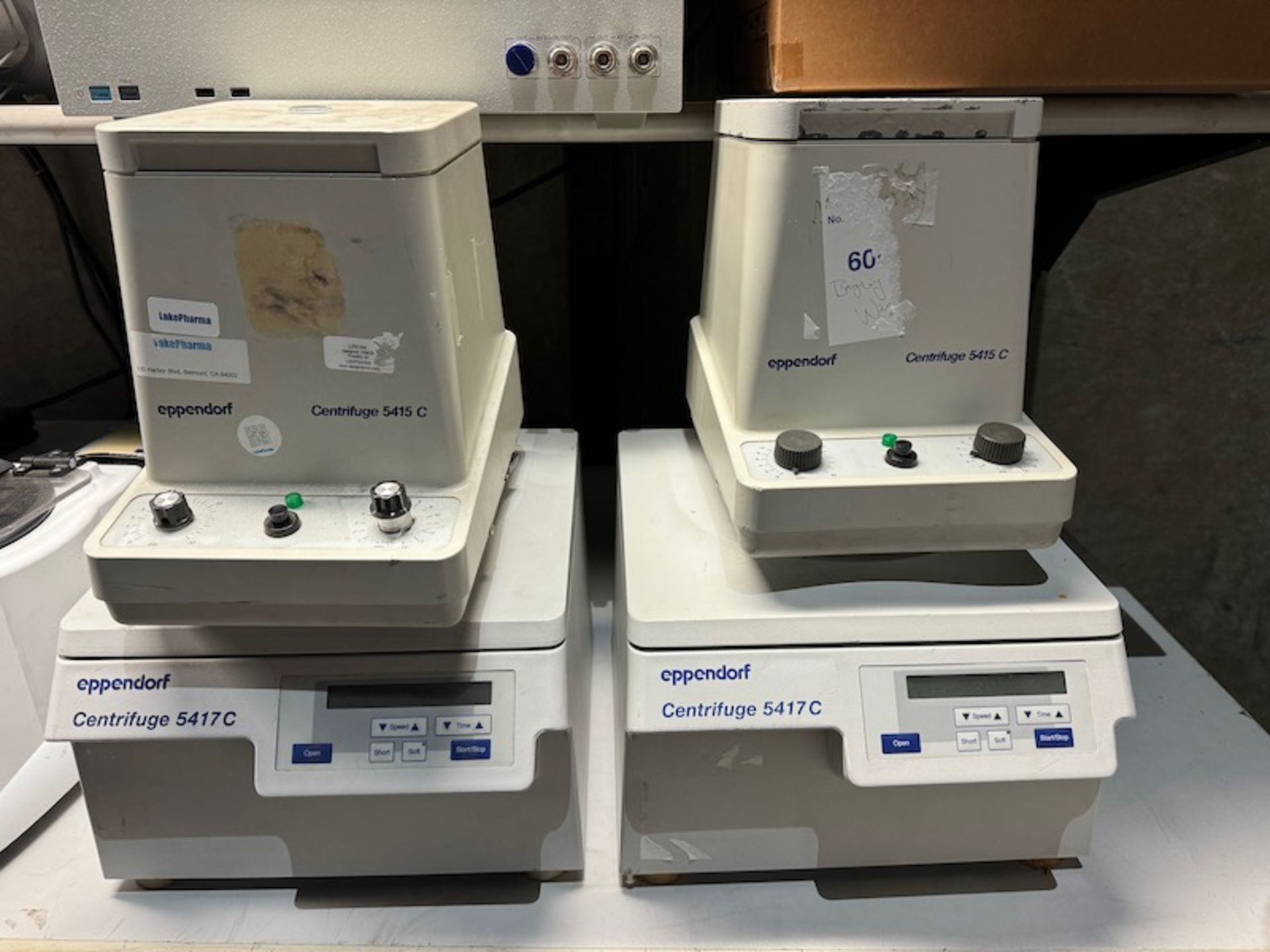 LOT: QTY-4 EPPENDORF CENTRIFUGES CONSISTING OF QTY-2 EPPENDORF 5417 C & QTY-1 5415 C - Image 2 of 10