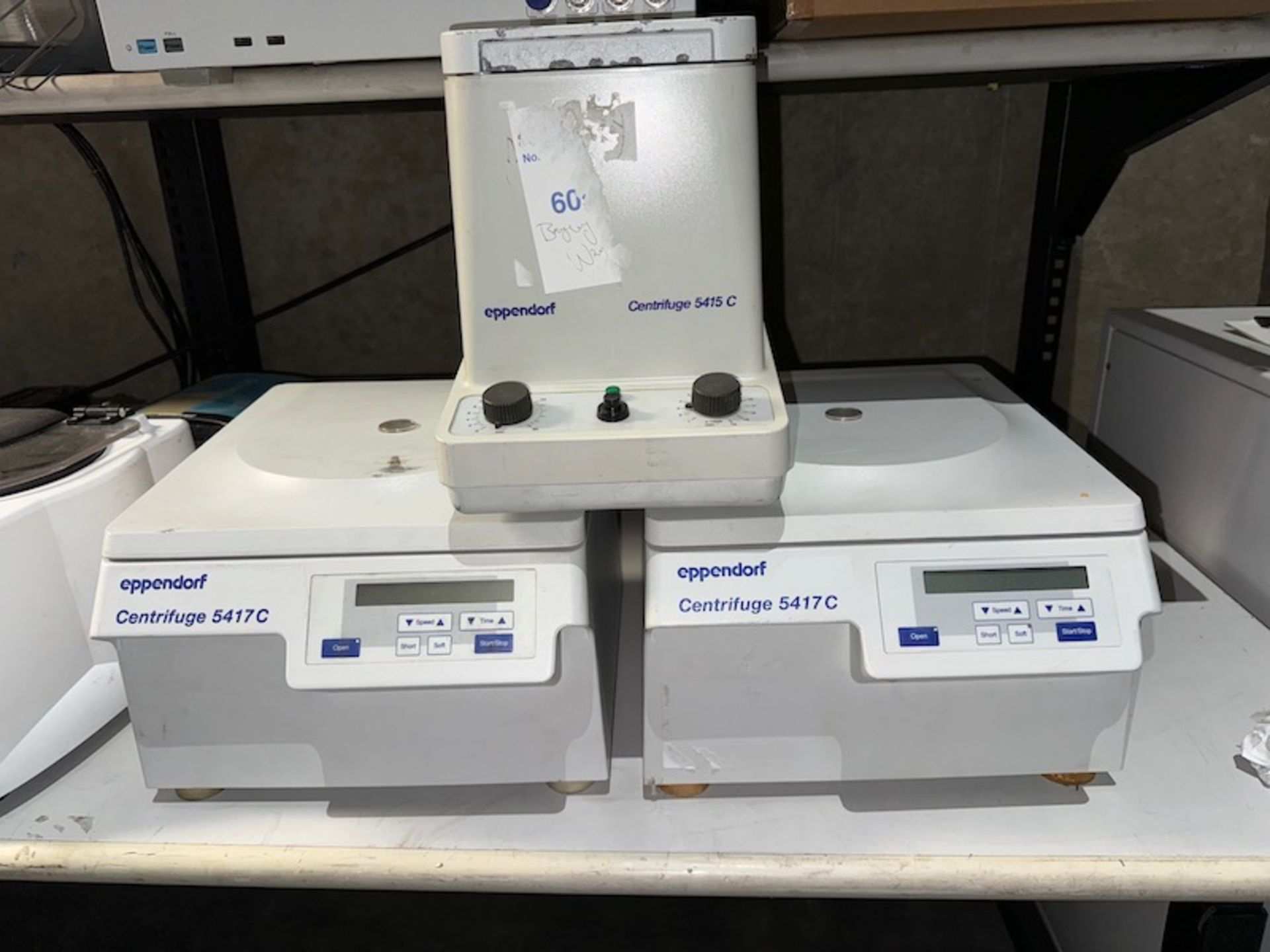 LOT: QTY-4 EPPENDORF CENTRIFUGES CONSISTING OF QTY-2 EPPENDORF 5417 C & QTY-1 5415 C - Image 10 of 10