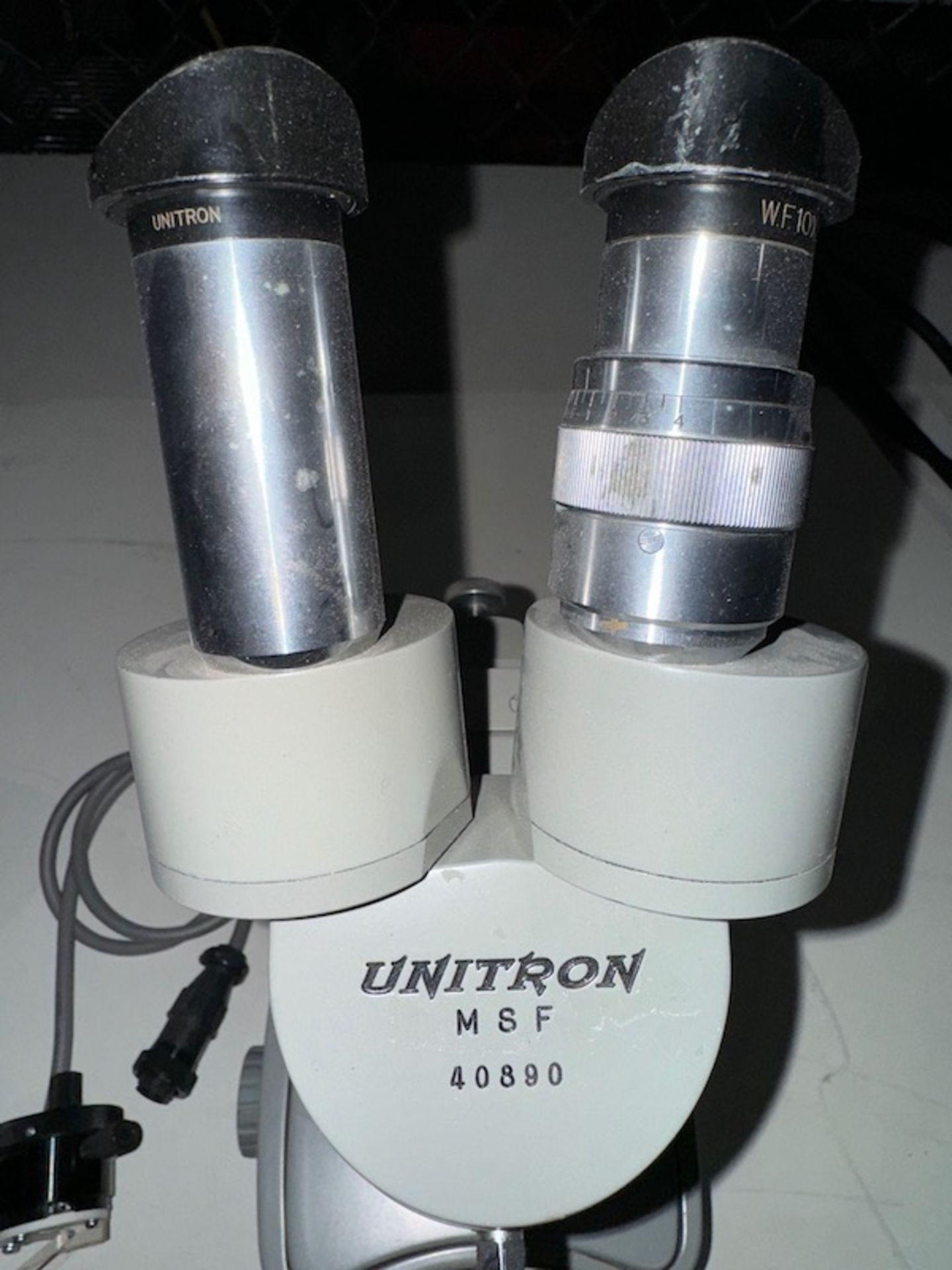 UNITRON M S F 40890 MACHINISTS MICROSCOPE - Image 12 of 16