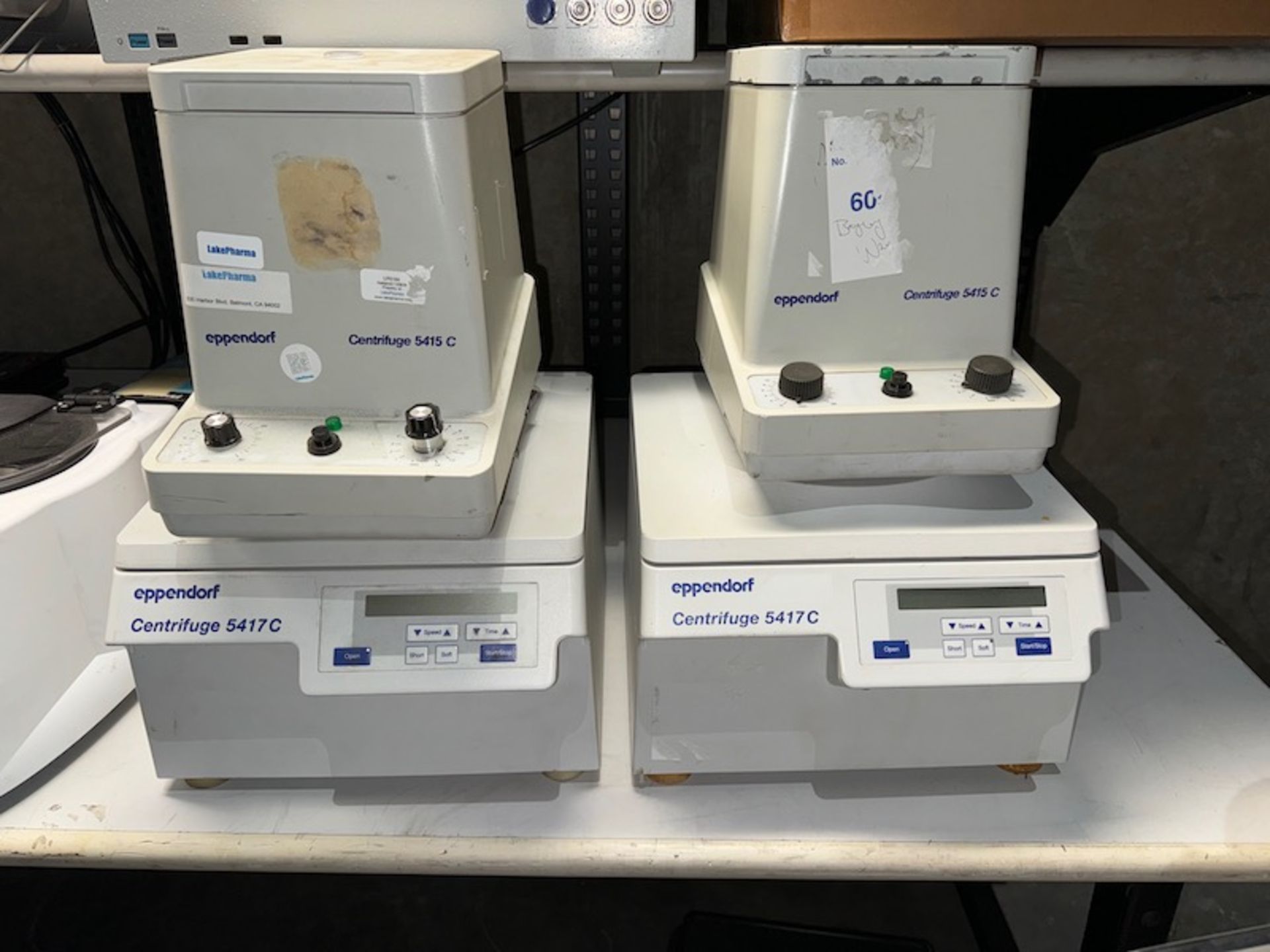 LOT: QTY-4 EPPENDORF CENTRIFUGES CONSISTING OF QTY-2 EPPENDORF 5417 C & QTY-1 5415 C - Image 3 of 10