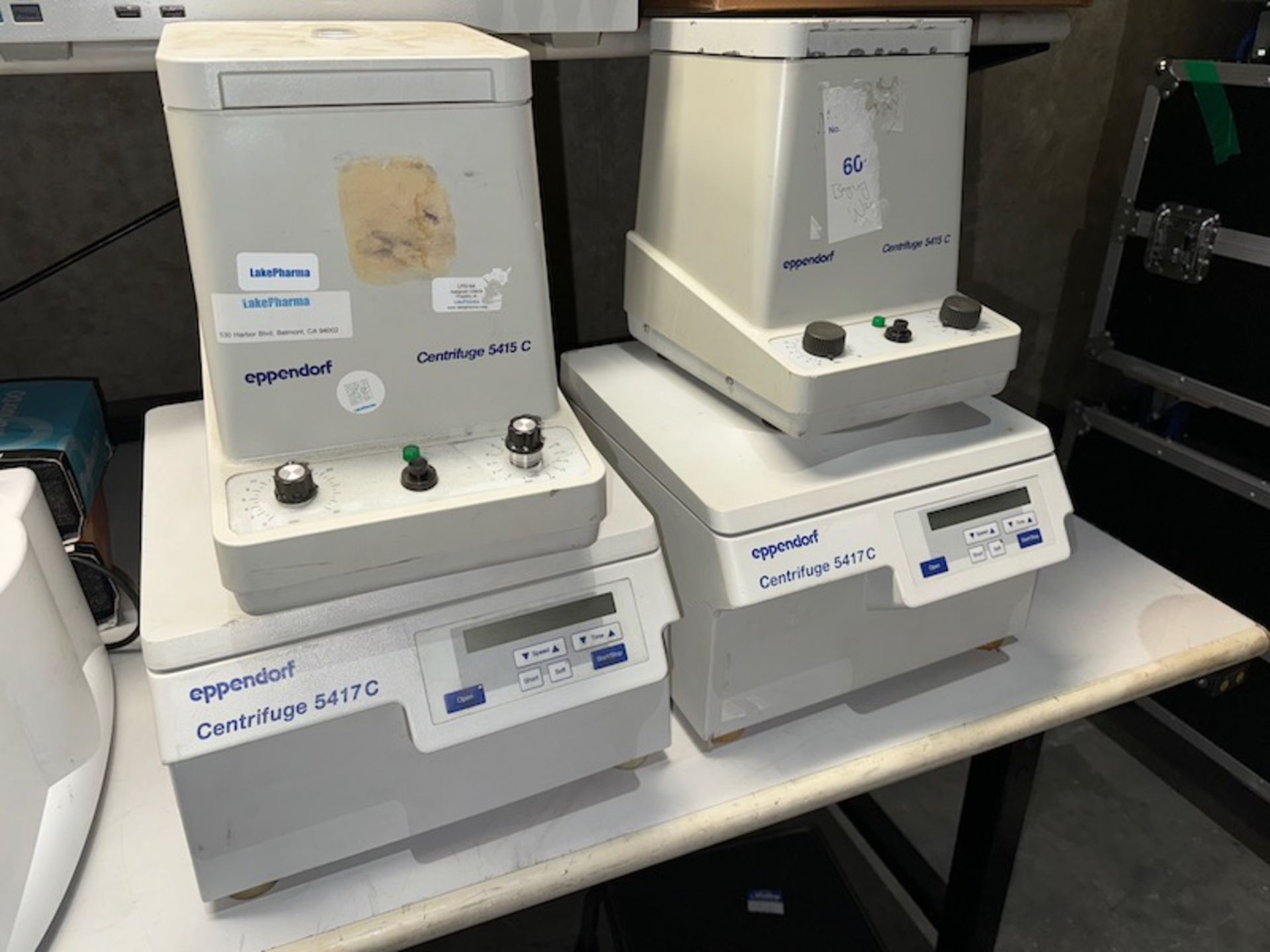 LOT: QTY-4 EPPENDORF CENTRIFUGES CONSISTING OF QTY-2 EPPENDORF 5417 C & QTY-1 5415 C - Image 5 of 10