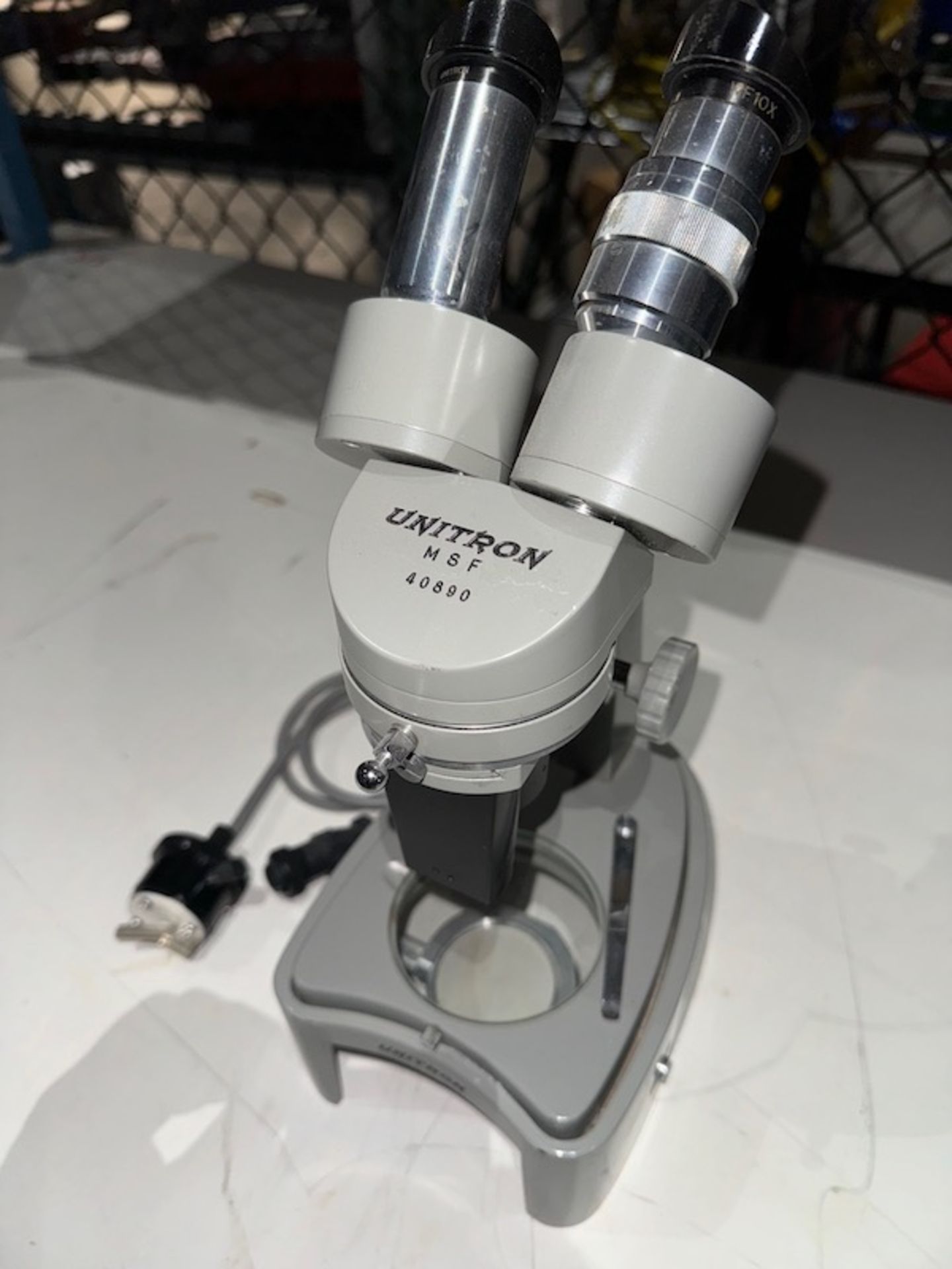 UNITRON M S F 40890 MACHINISTS MICROSCOPE - Image 7 of 16