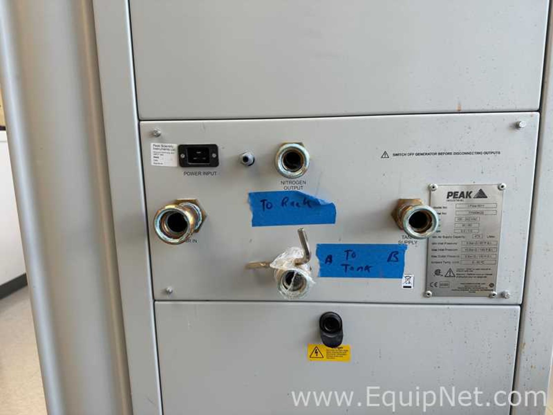 PEAK Scientific i-Flow 6011 Nitrogen Generator - Image 2 of 5