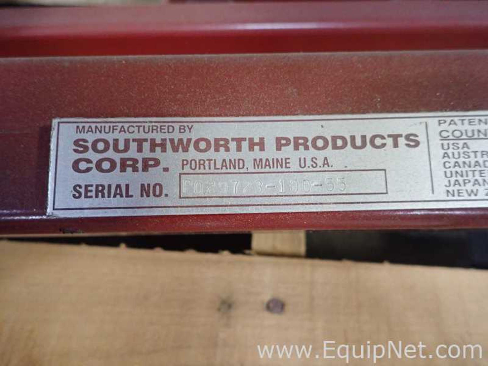 Lot of 2 Southworth Products Spring Actuated Pallet Carousel and Skid Positioners - Image 5 of 8