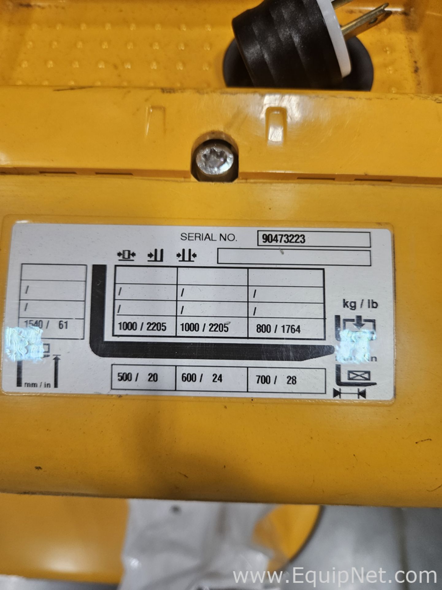 Jungheinrich EMC B10 Electric Pedestrian Stacker - Image 3 of 3