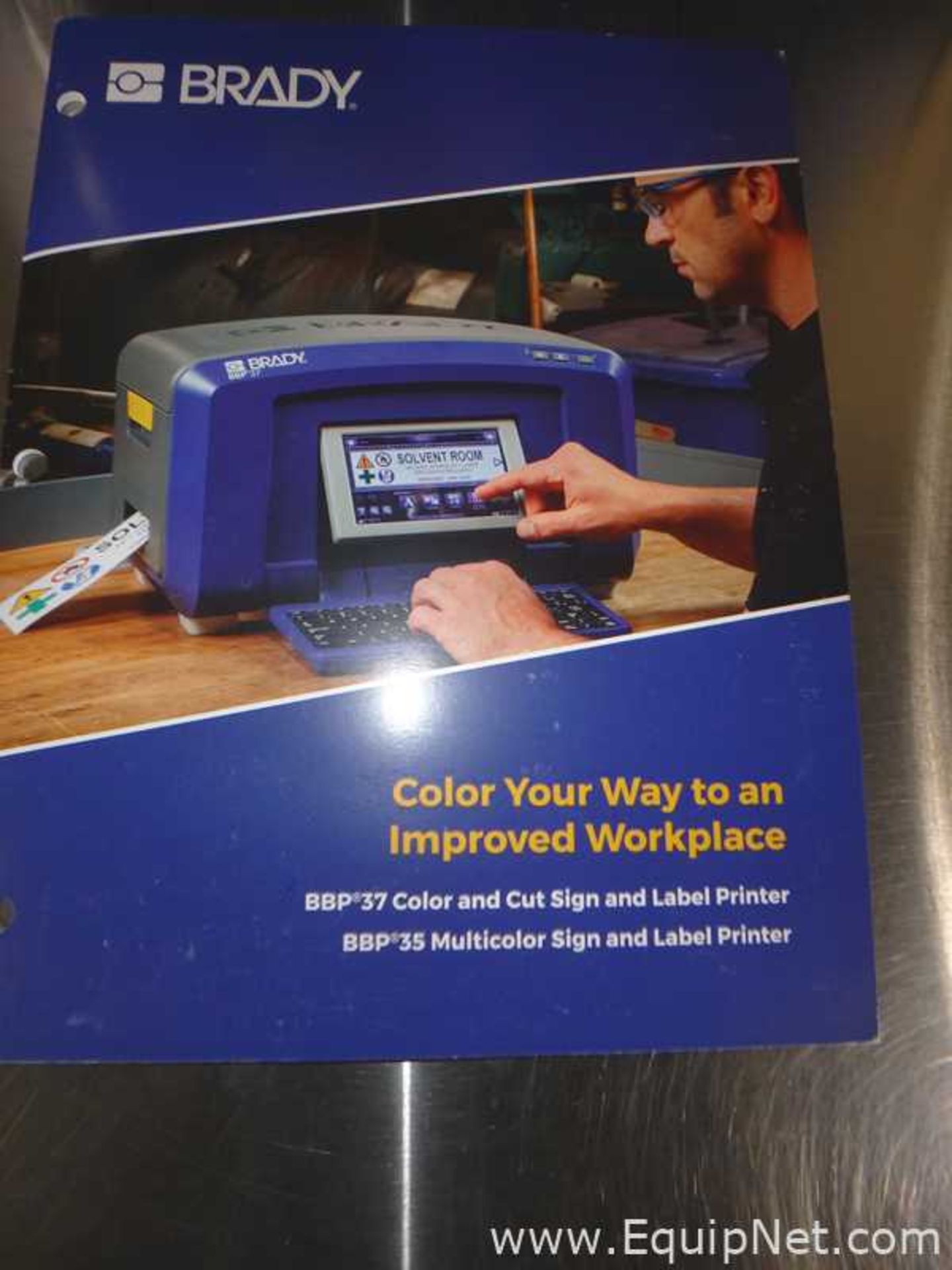 Brady BBP35 Multi-Color Sign and Label Printer - Image 3 of 3