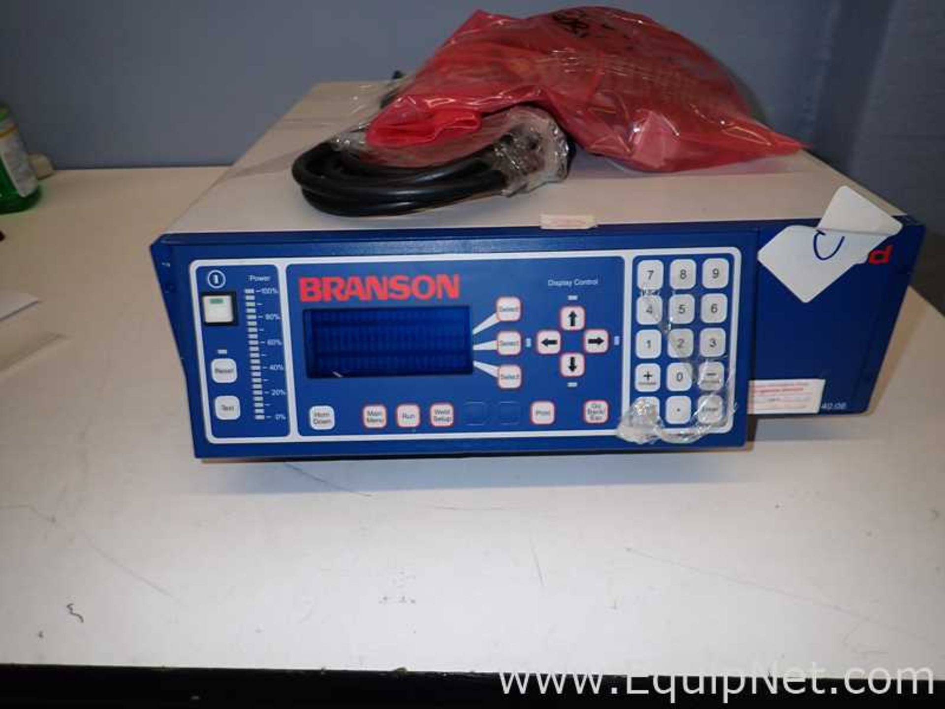 Branson Ultrasonic Corporation 2000aed 2.5 Ultrasonic Welder w/ 2000d Power Supply - Image 14 of 19