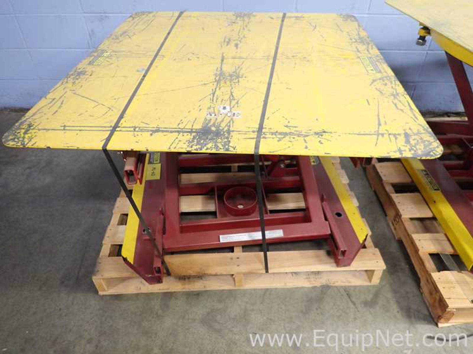 Lot of 2 Southworth Products Spring Actuated Pallet Carousel and Skid Positioners - Image 2 of 8