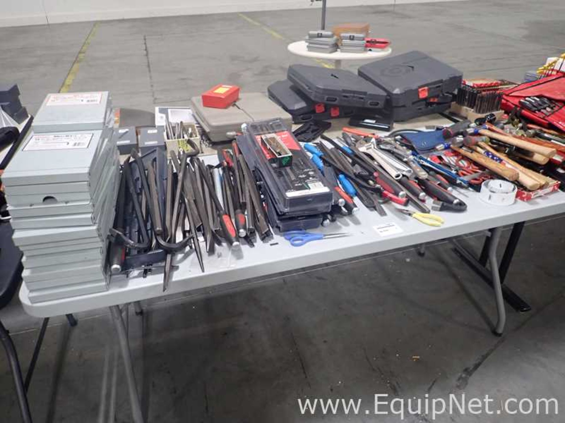 Lot Of Two Tables With Various Tools Specified In Description
