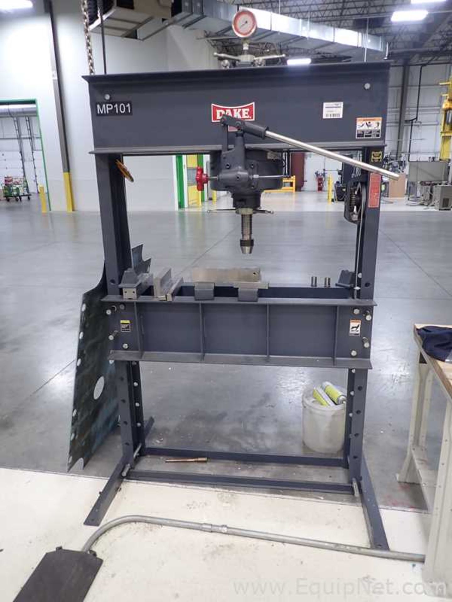 Dake 907003 75 Ton H-Frame Hydraulic Press