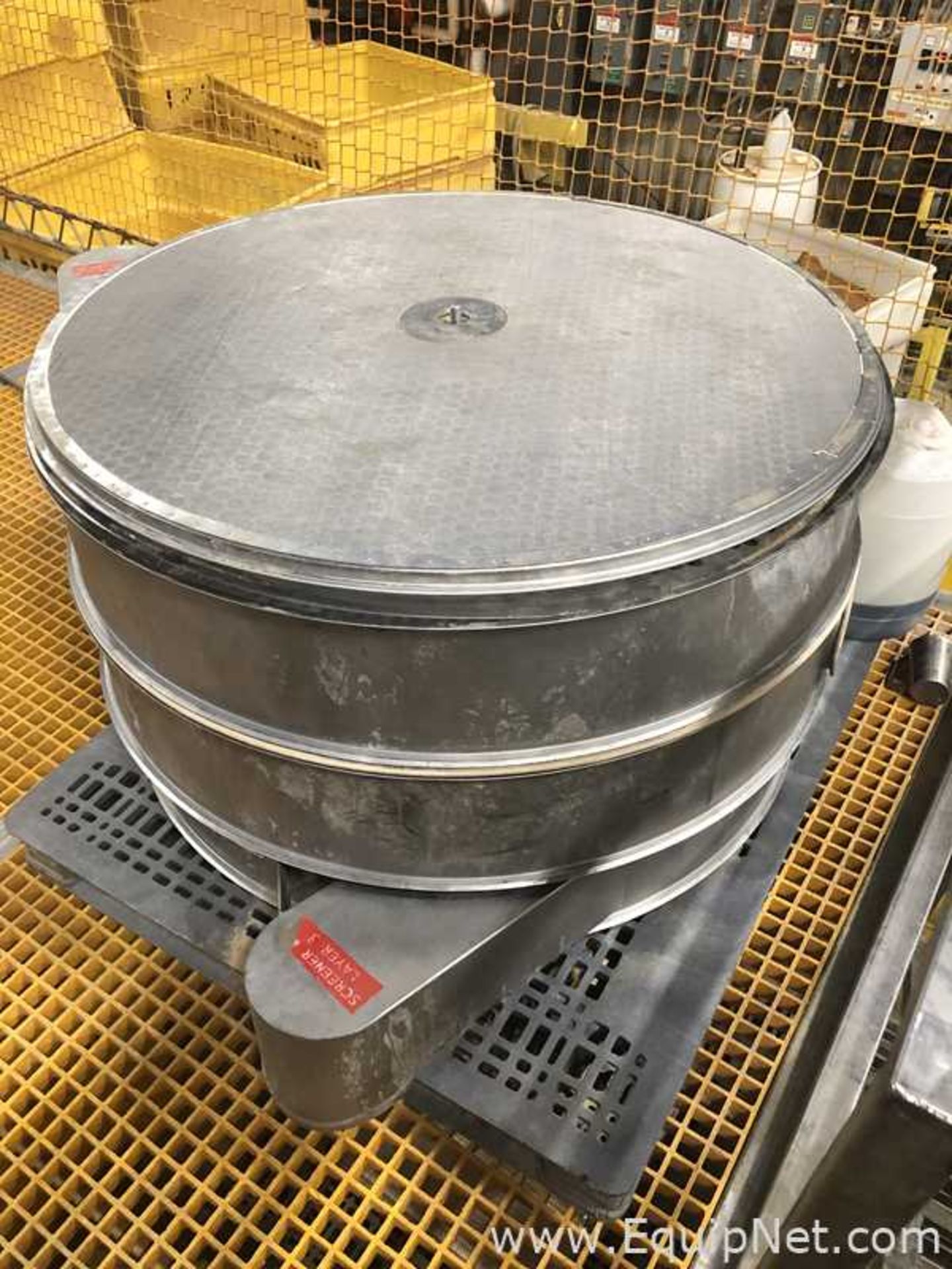 Lot Of Two 48 Inch Sweco Round Separator Sifter Screeners Model XS48S888TLWC - Image 9 of 13