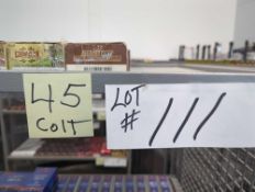shelf of 45 Colt