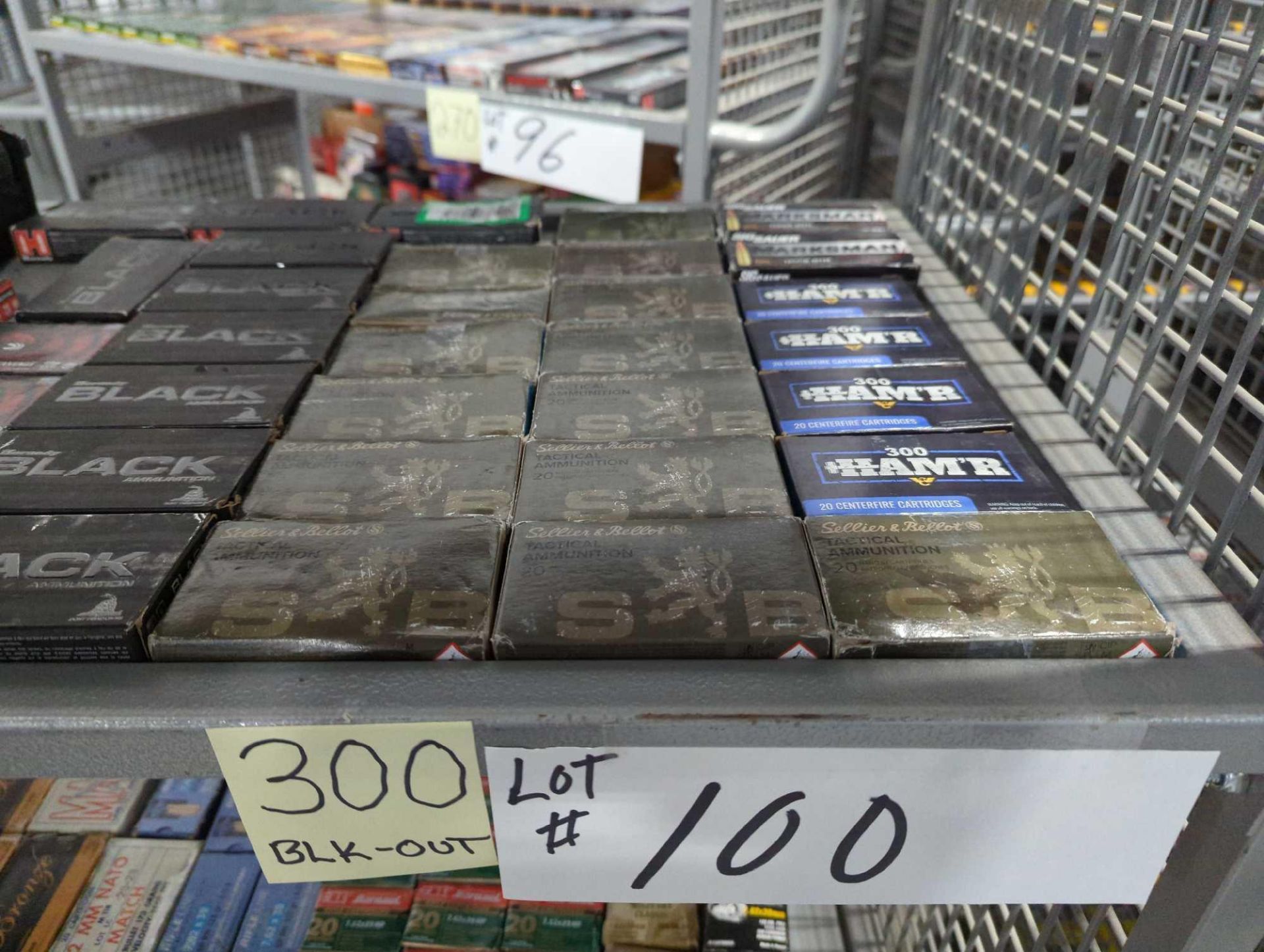 shelf of 300 blackout