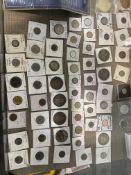 Coin/Currency lot: Proof sets, medals, rolled coins, uncirculated, $2 Bill, anf more