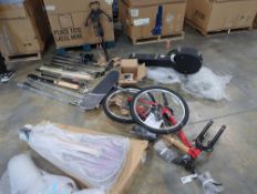 GL bike golf clubs. skateboard crossbow, baseball bats, BB guns and more