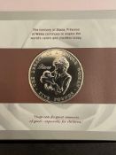 Princess Diana Tribute Coin & stamp set
