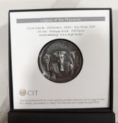 2022 3 Oz Silver Cook Islands Legacy Of The Pharaohs Antique Finish