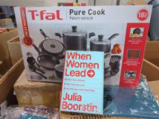 GL cooking set books about women's leadership, camp chairs, dome guard camera and more