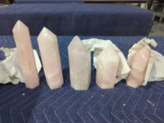 Rose Quartz Obelisk