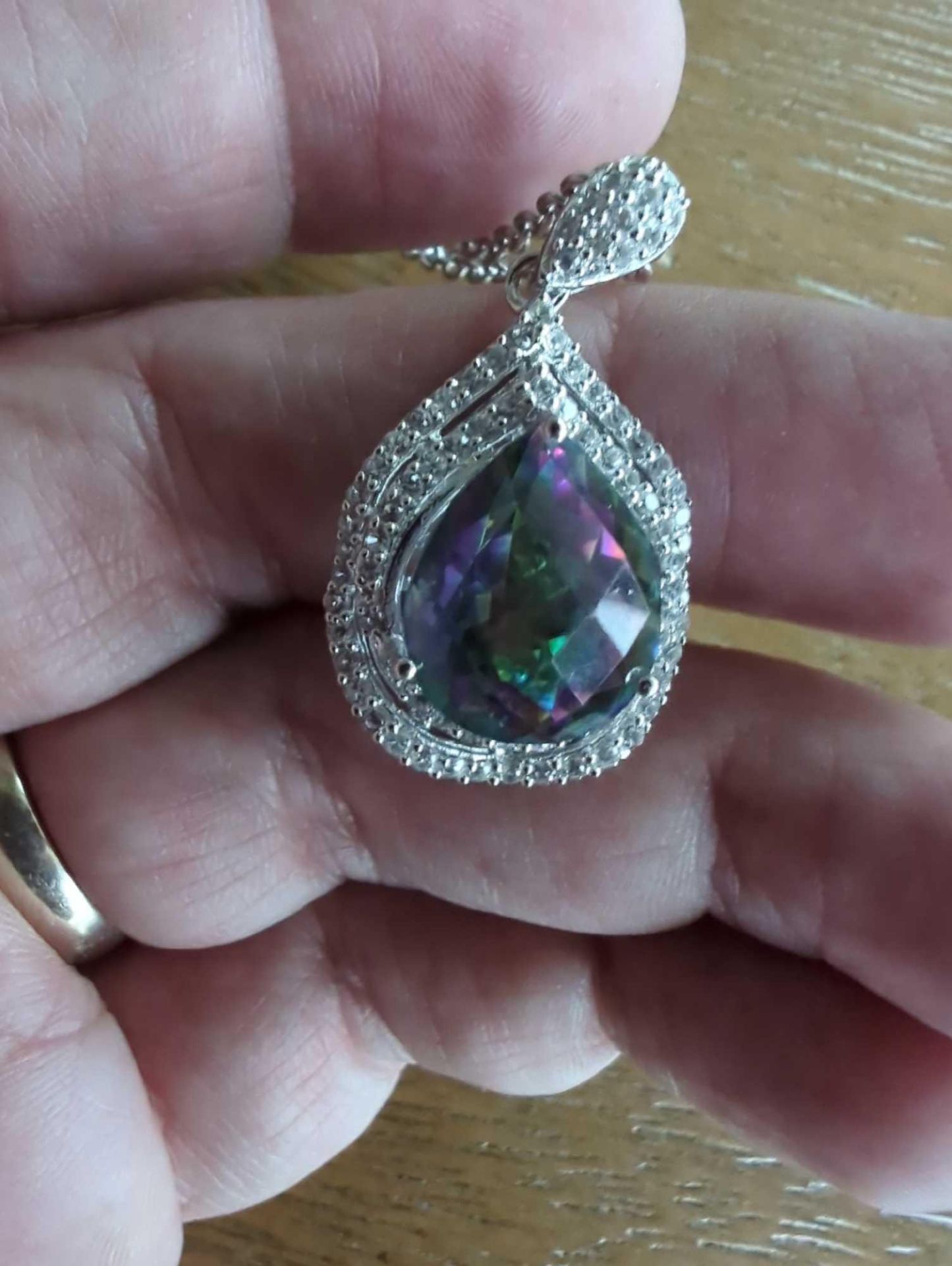 mystic Topaz Ring - Image 2 of 4